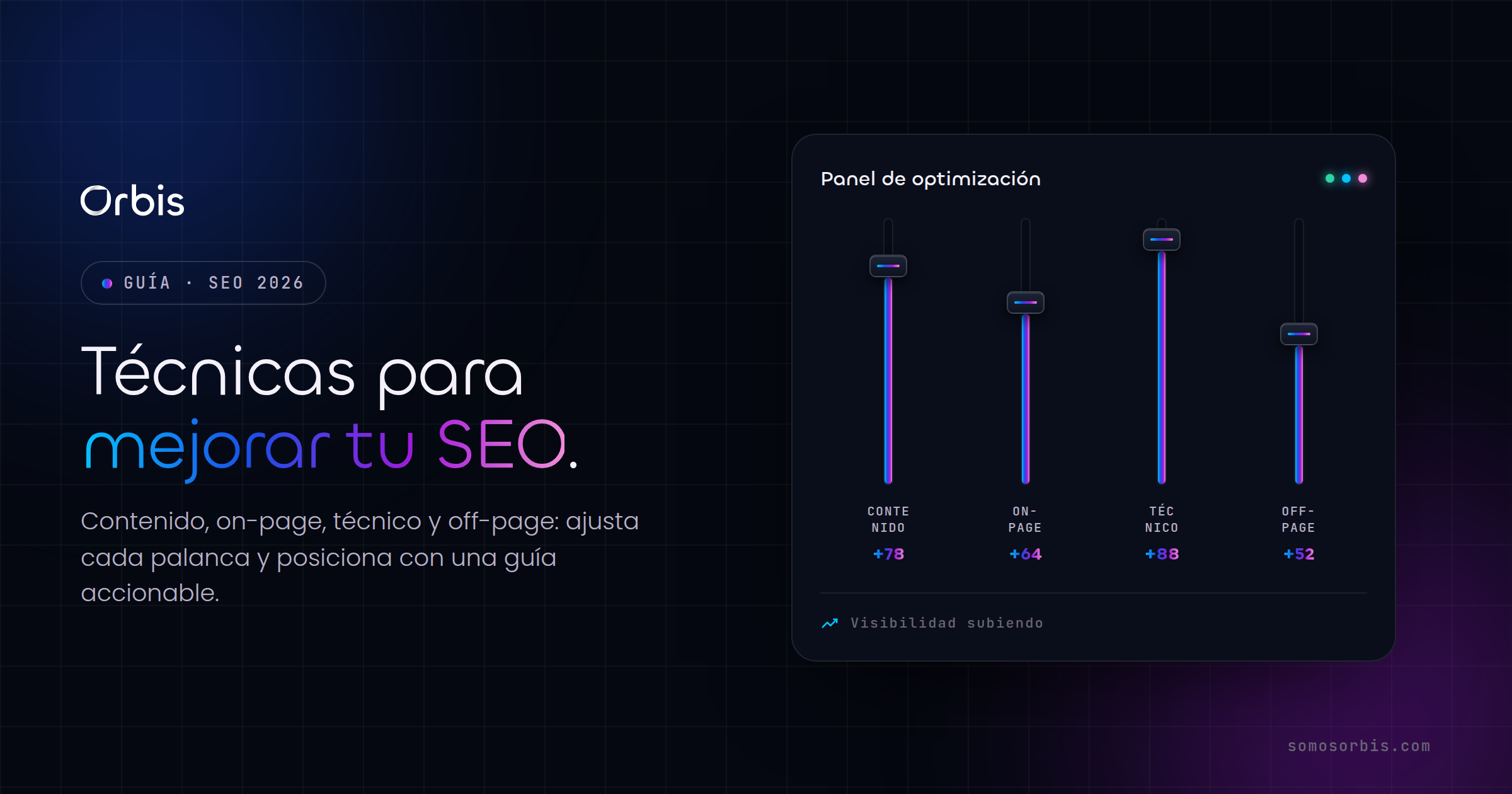Técnicas para mejorar el SEO en 2026: guía accionable