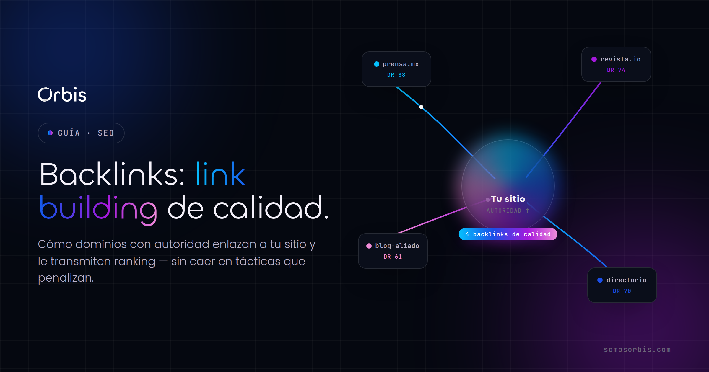 Backlinks SEO: guía de link building de calidad en 2026