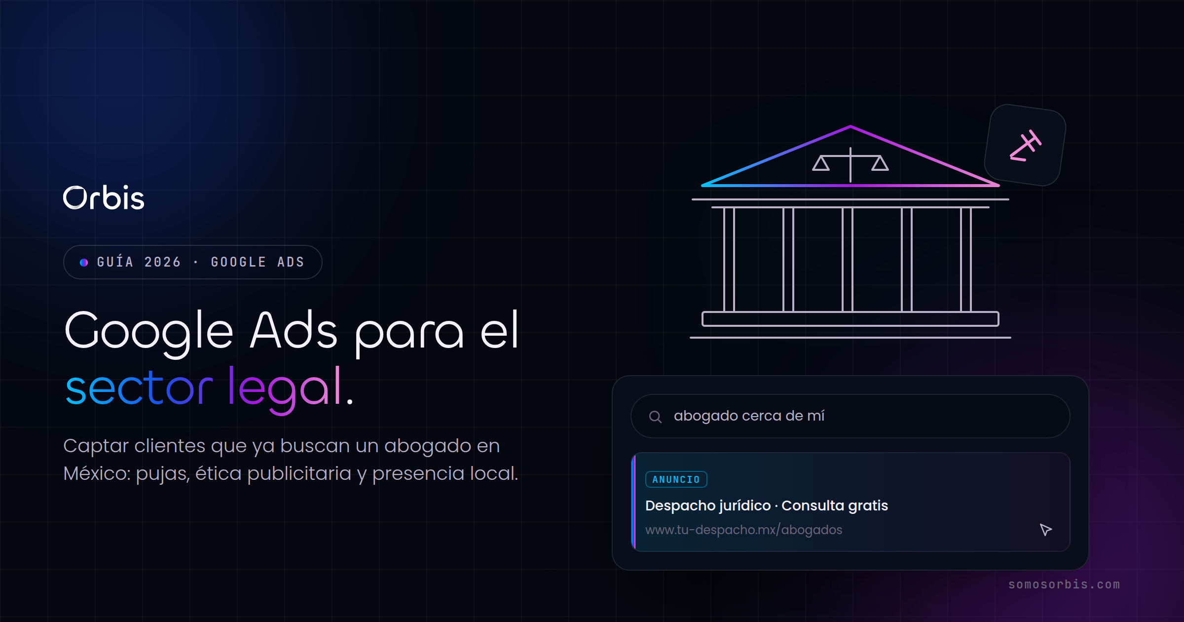 Google Ads para el sector legal en México: guía 2026