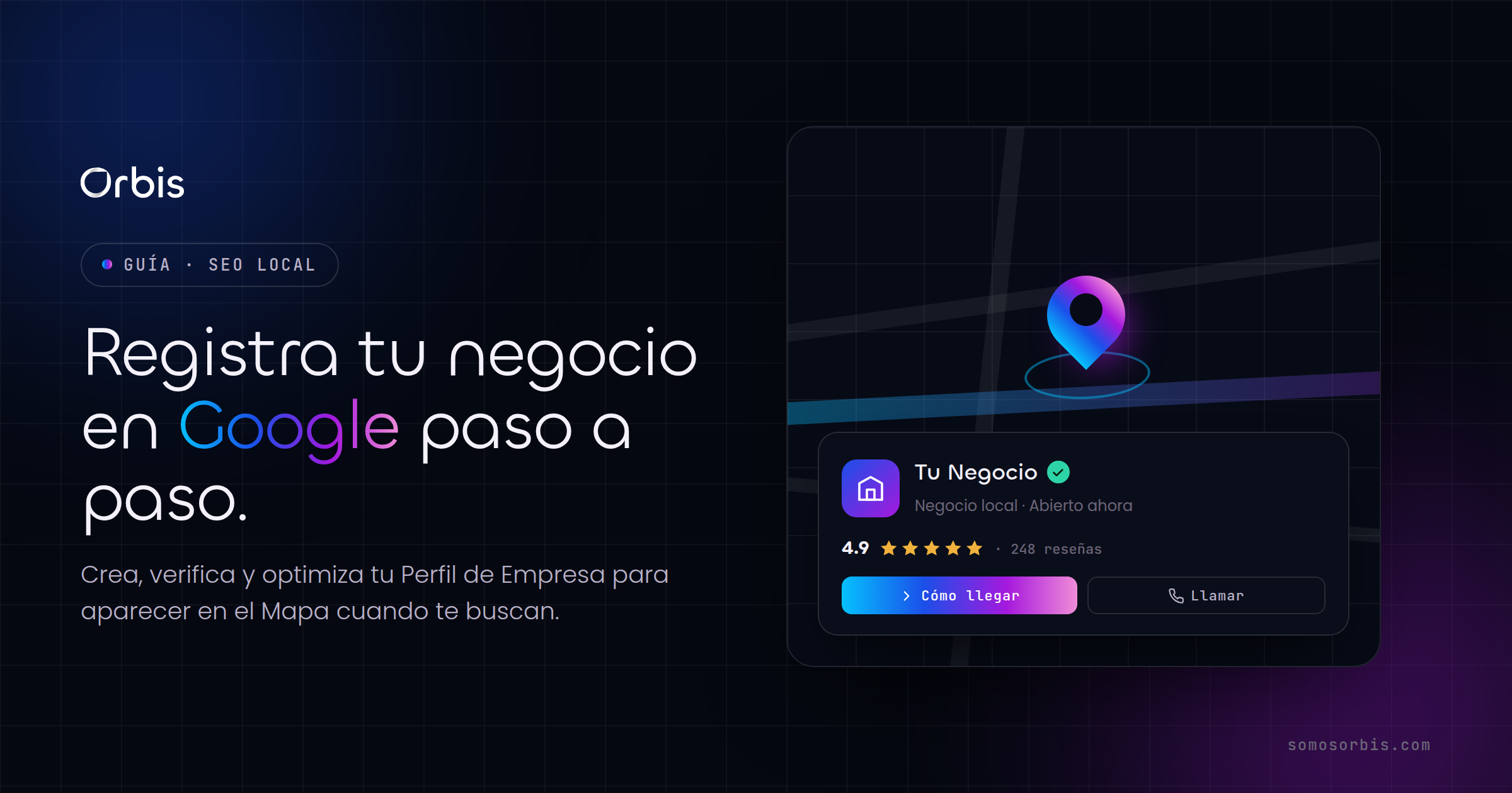 Cómo registrar tu negocio en Google paso a paso (2026)