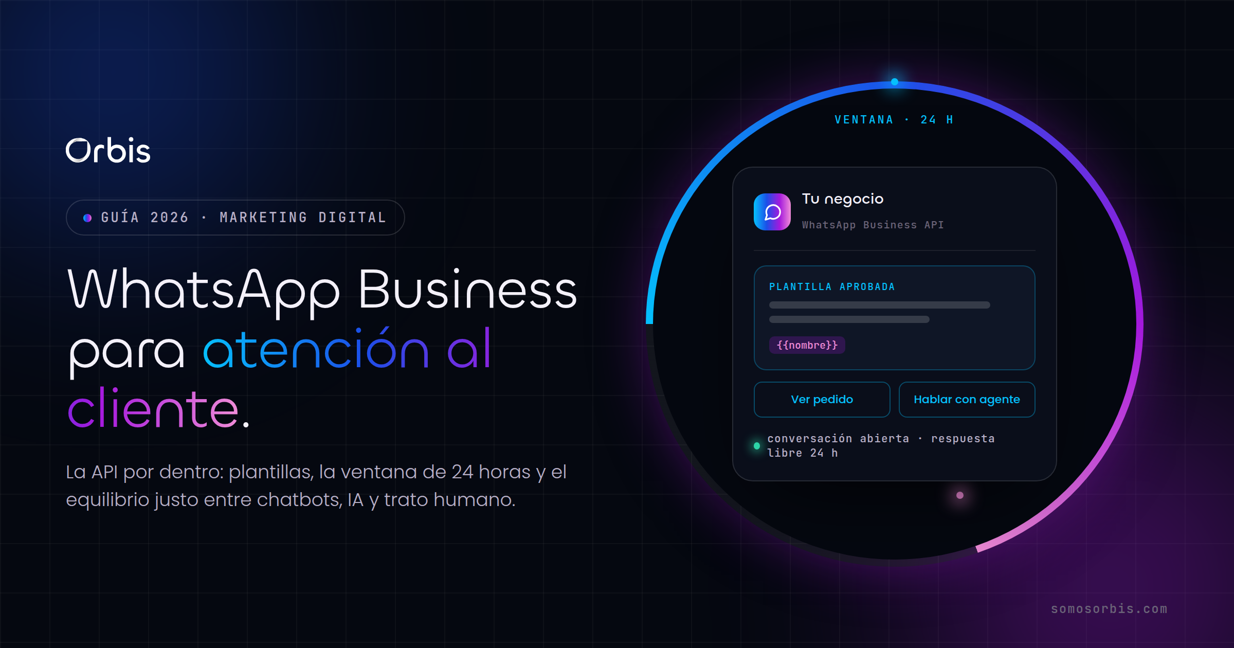 WhatsApp Business para atención al cliente: guía 2026