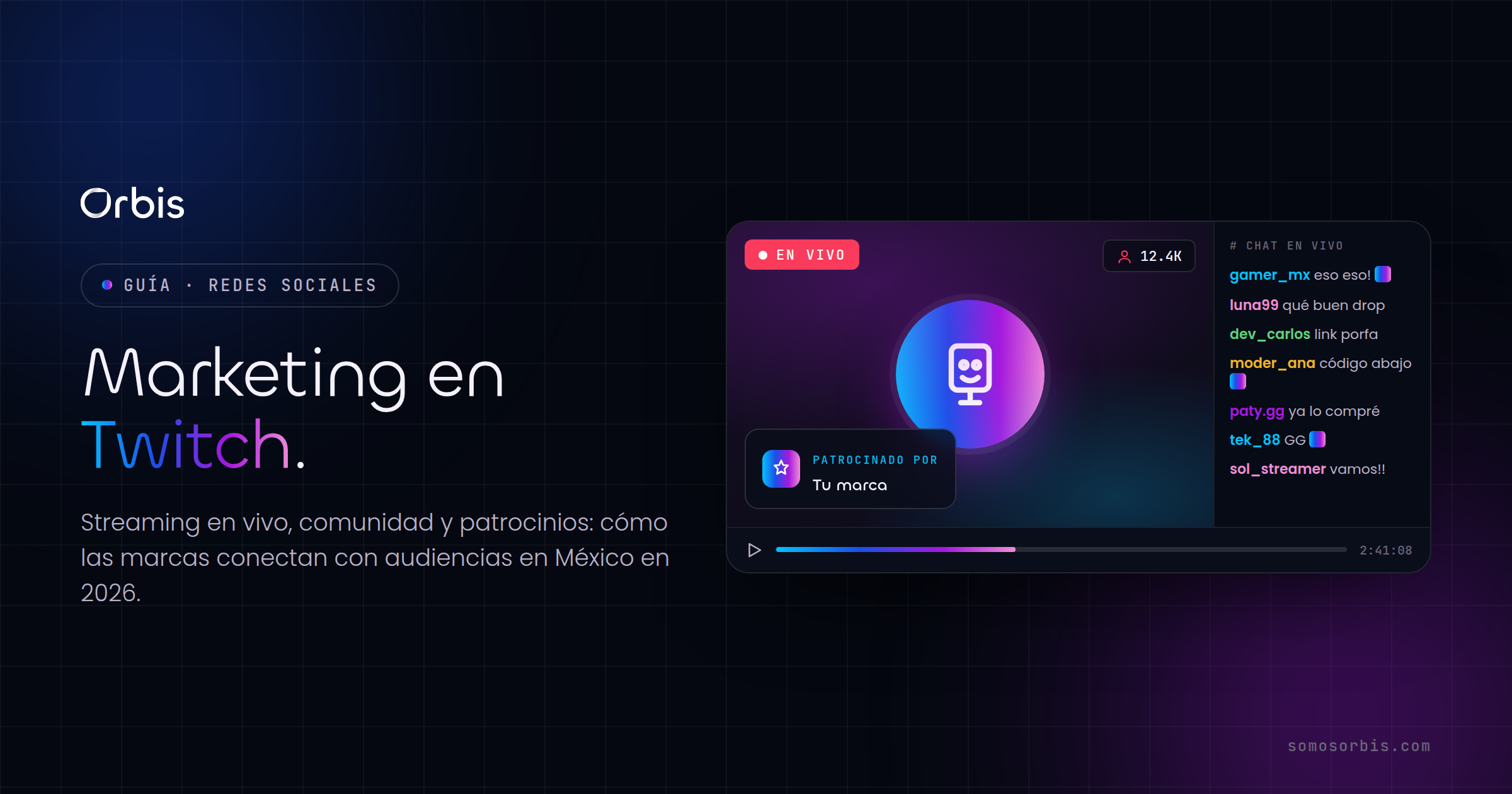 Marketing en Twitch: guía para marcas en México 2026
