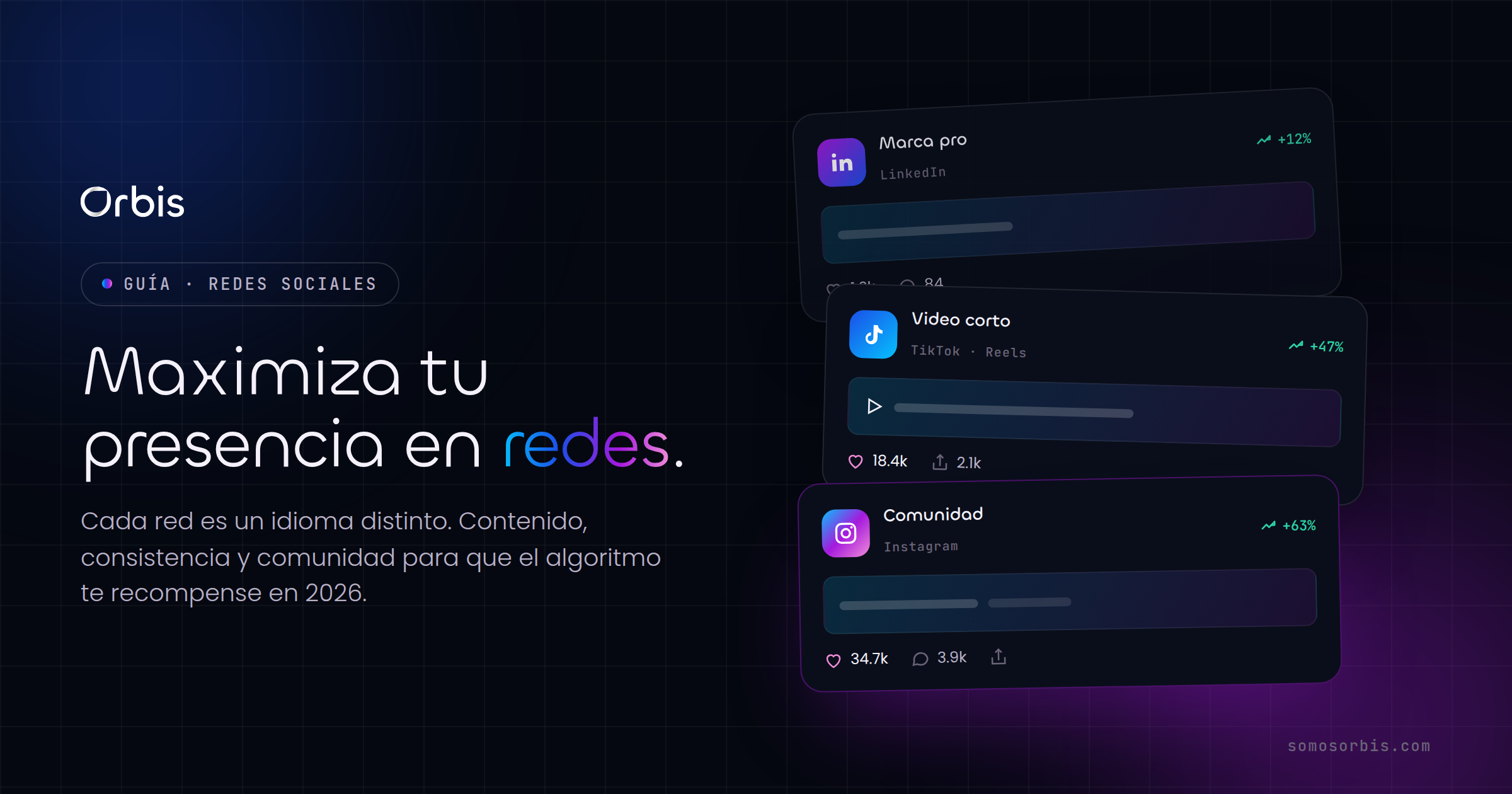 Cómo maximizar tu presencia en redes sociales en 2026