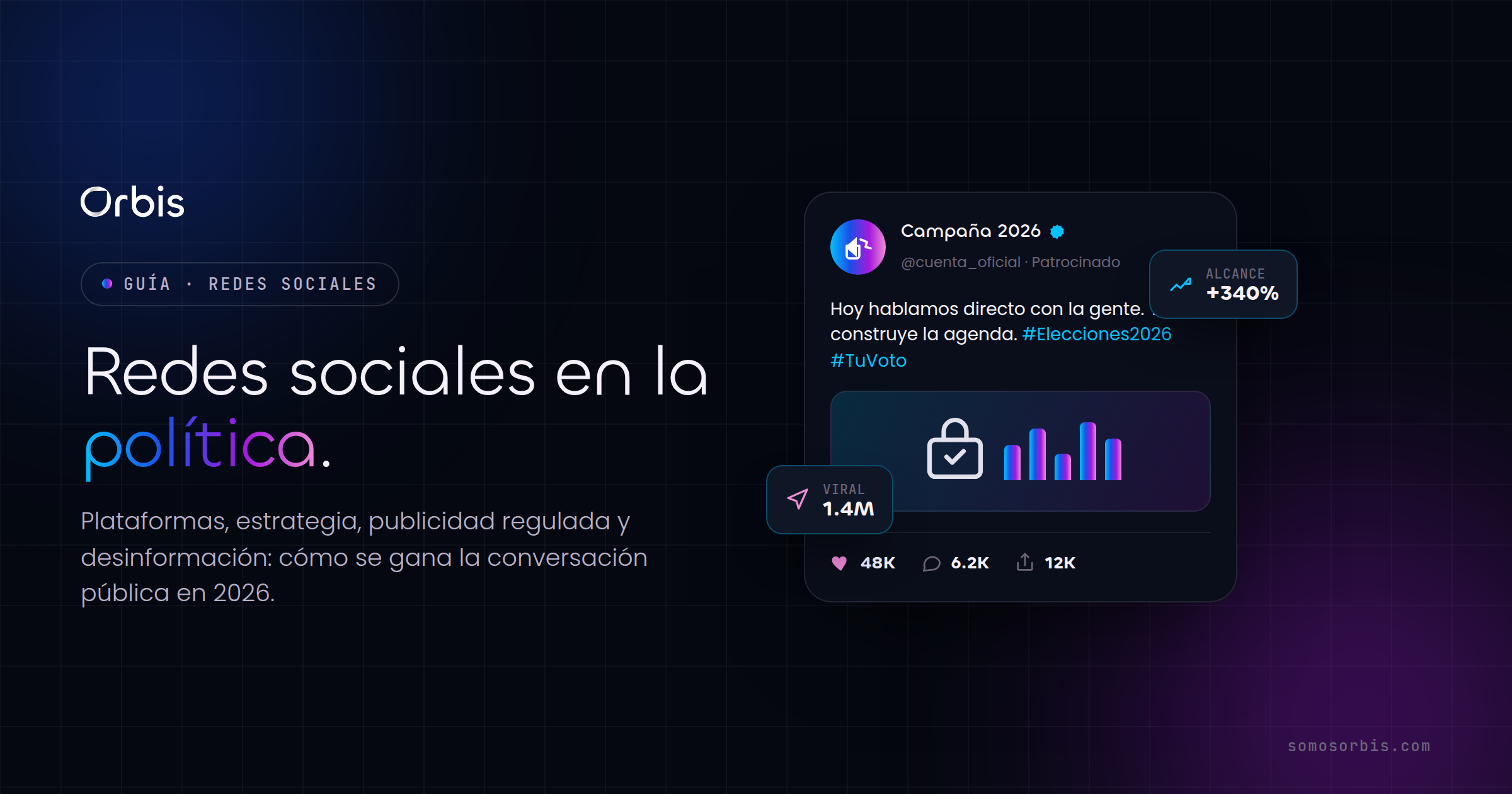 Redes sociales en la política: guía completa 2026