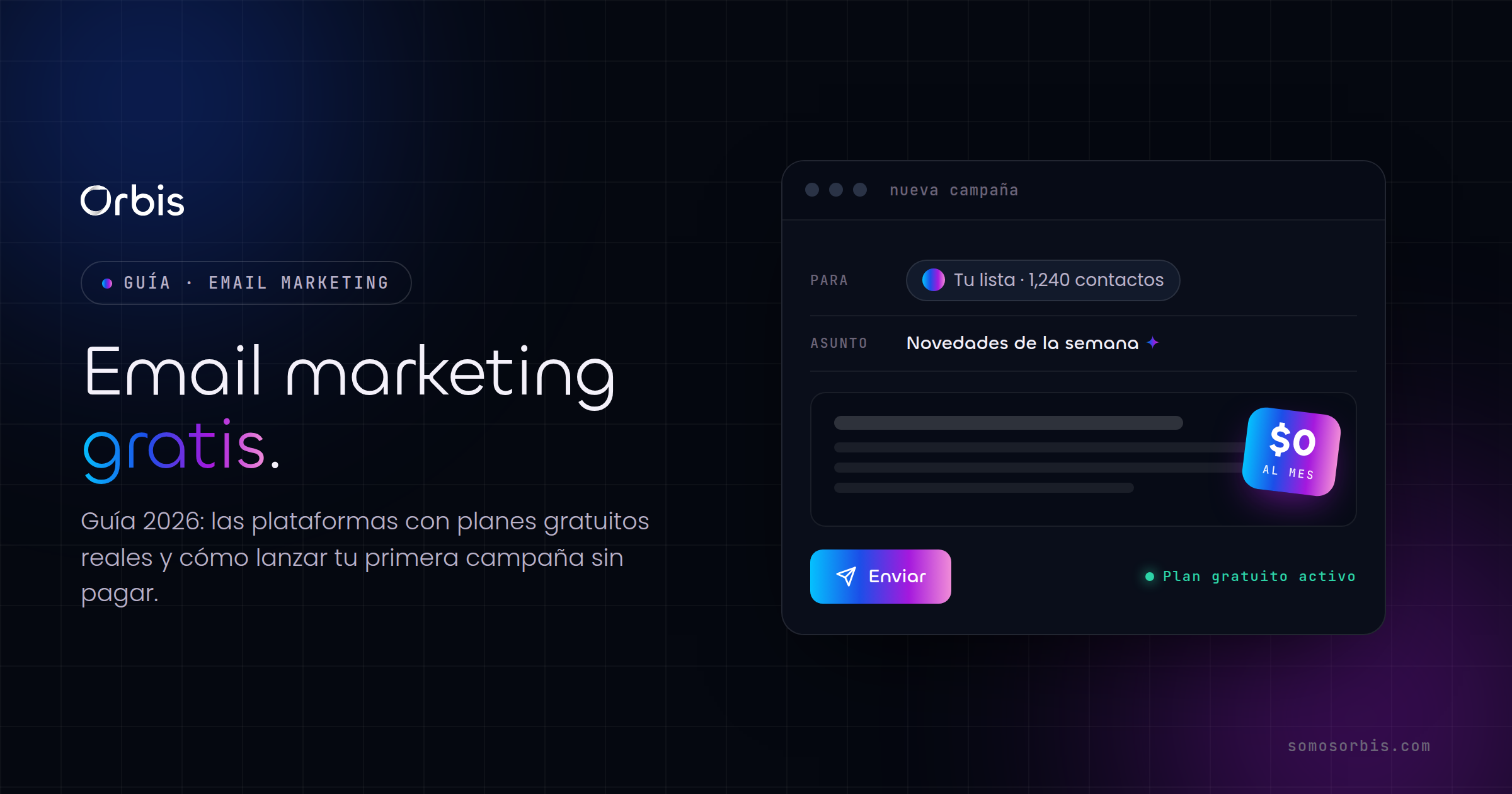 Email Marketing Gratis: Guía y Mejores Plataformas 2026