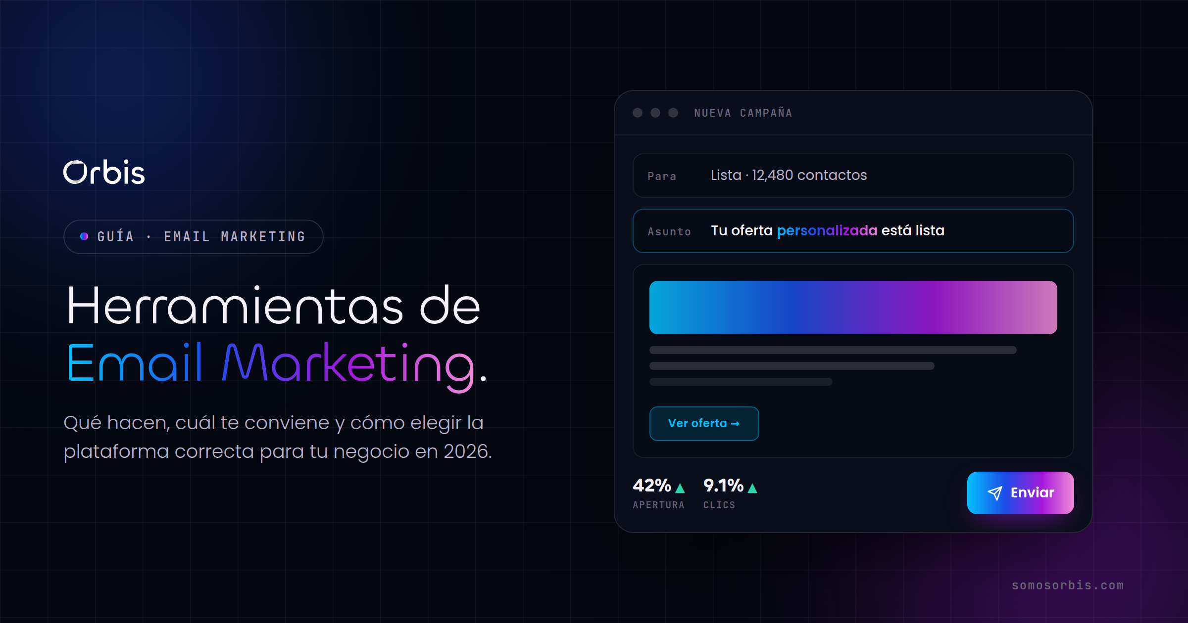 Herramientas de Email Marketing: Guía y Cómo Elegir 2026