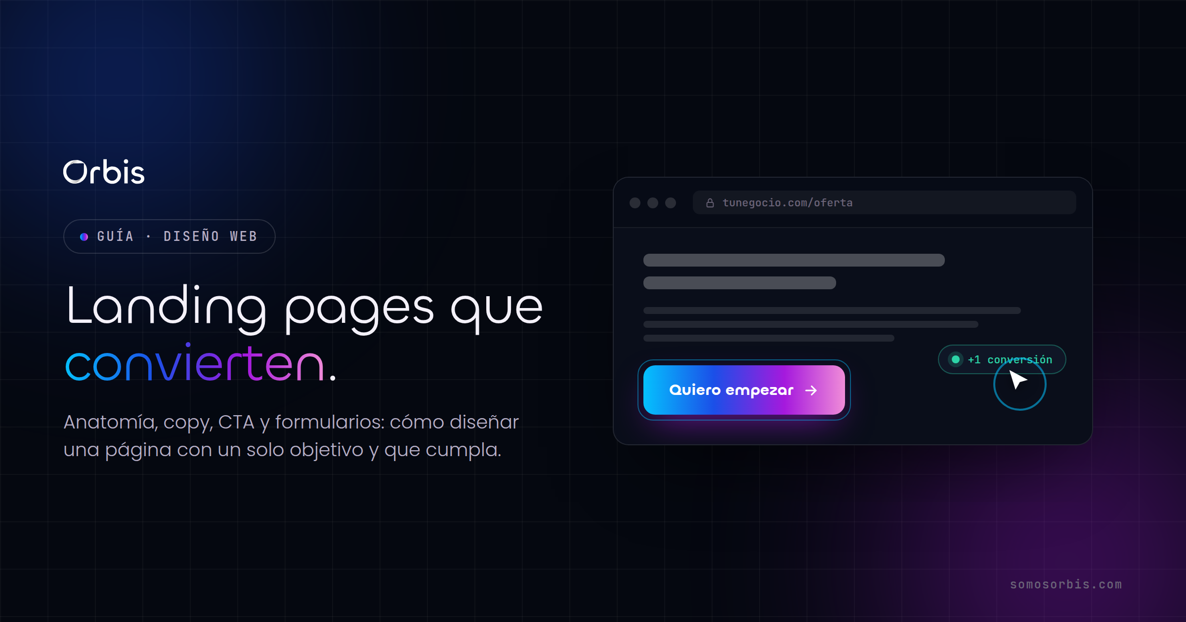 Landing page: guía para diseñar páginas que convierten