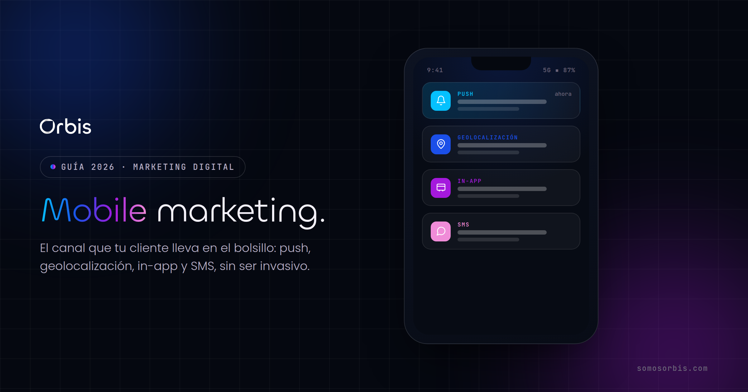 Mobile marketing: la guía 2026 para el canal móvil