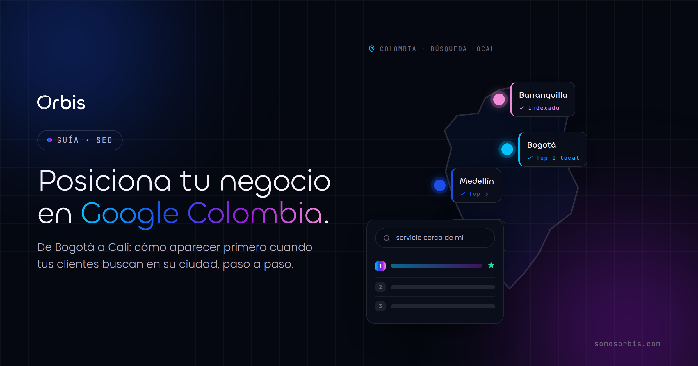 Guía completa de SEO en Colombia: cómo posicionar tu negocio en Google