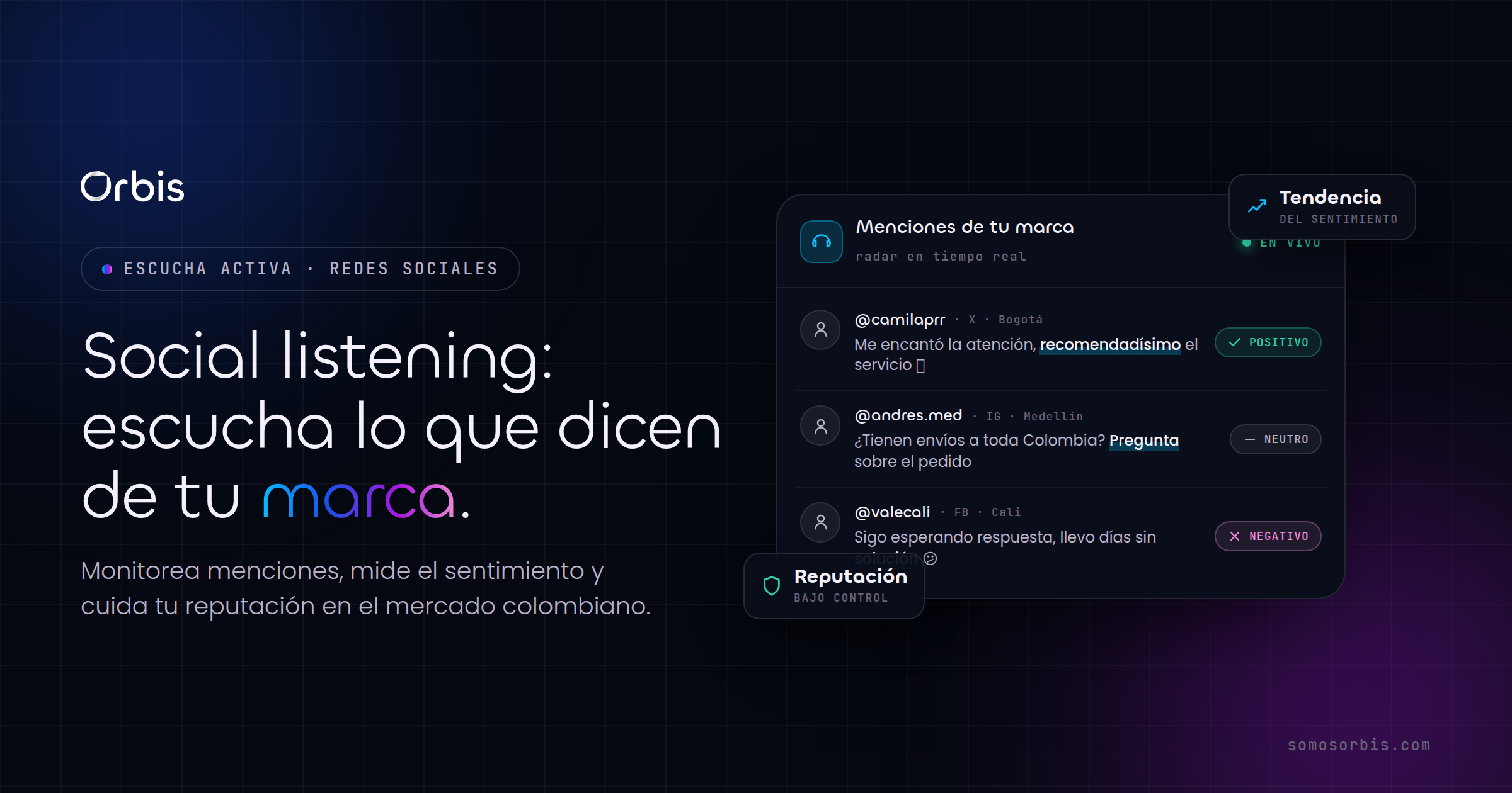 Social listening en Colombia: escucha lo que dicen de tu marca