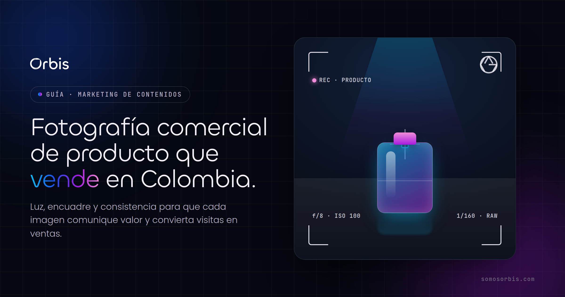 Fotografía comercial de producto en Colombia: imágenes que venden