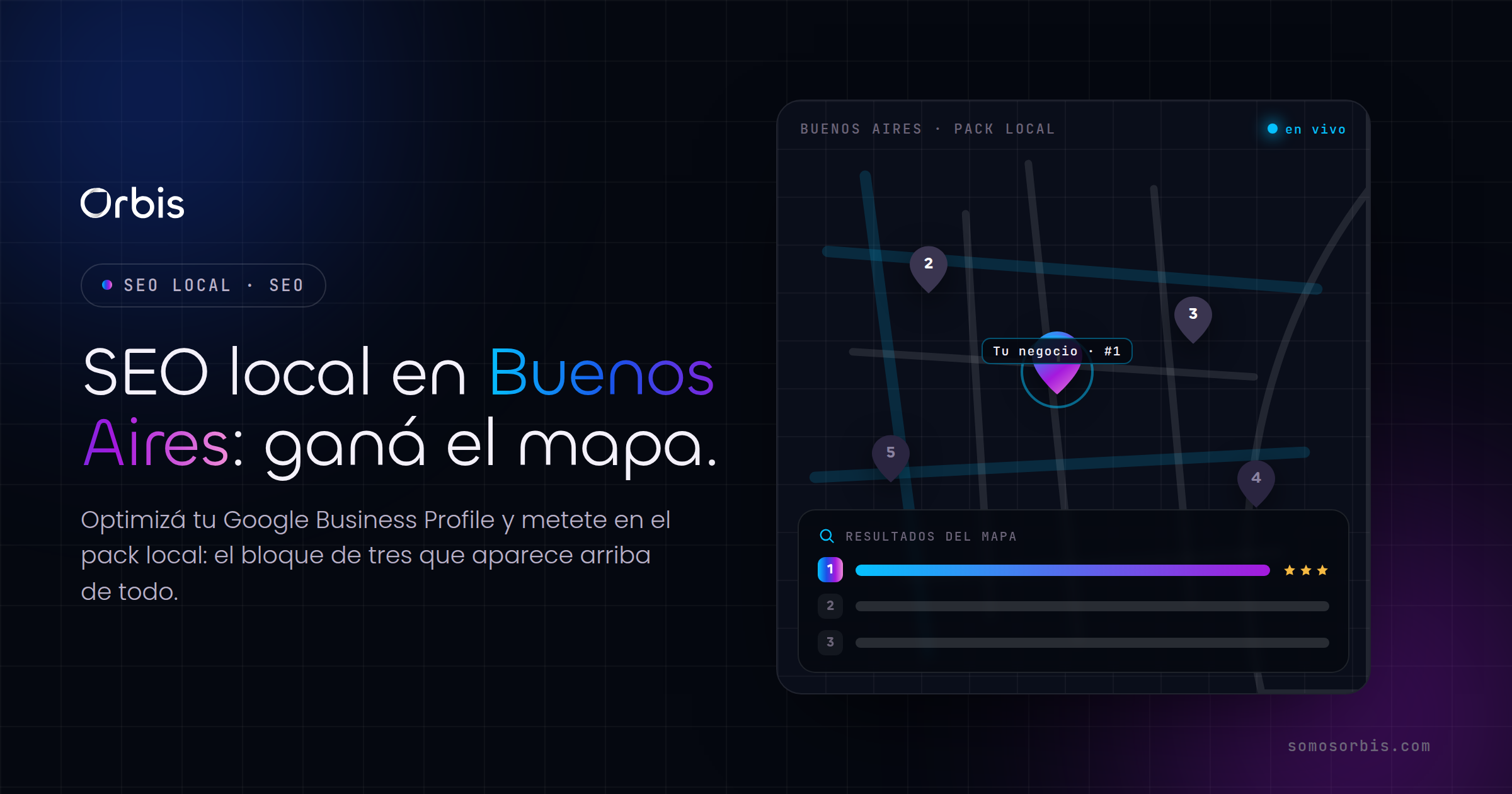 SEO local en Buenos Aires: domina Google Business Profile y el mapa