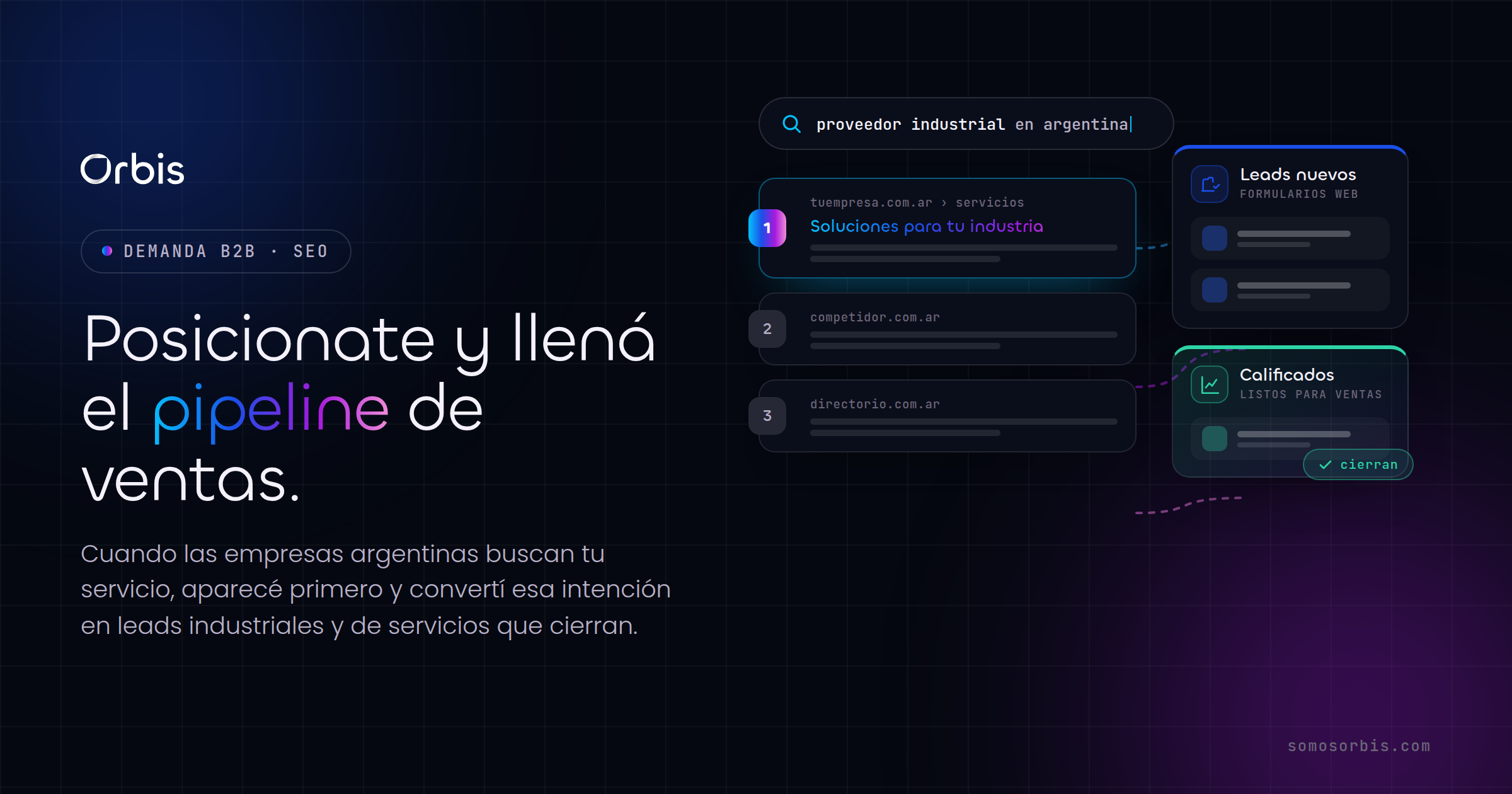 SEO B2B en Argentina: como generar leads industriales y de servicios