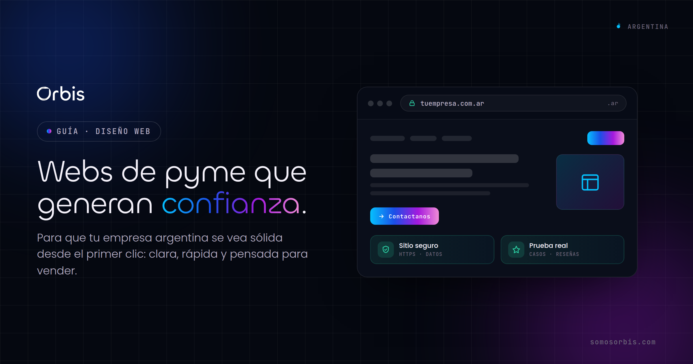 Diseño web corporativo para pymes argentinas que genera confianza