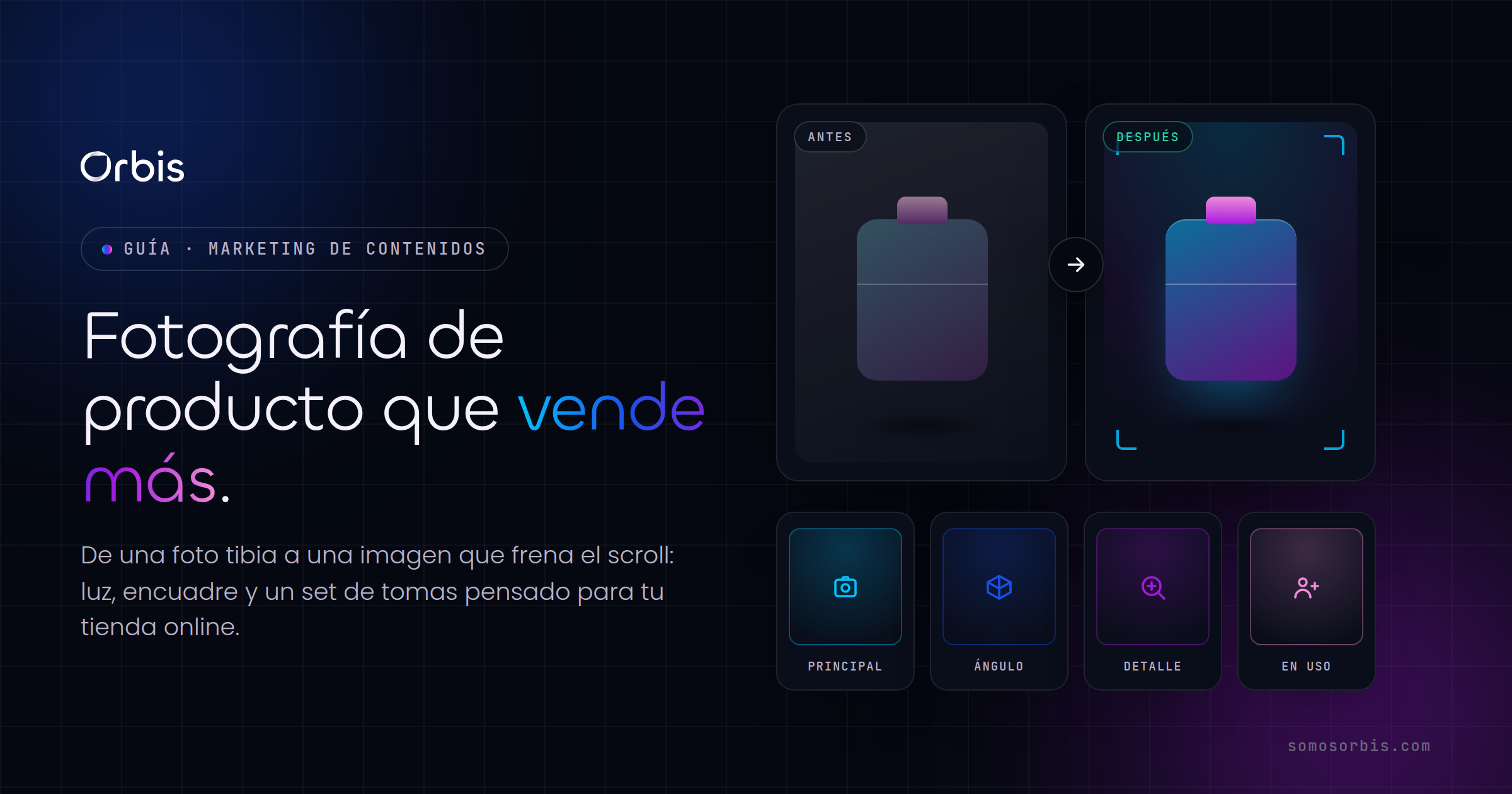 Fotografía de producto para ecommerce que vende más