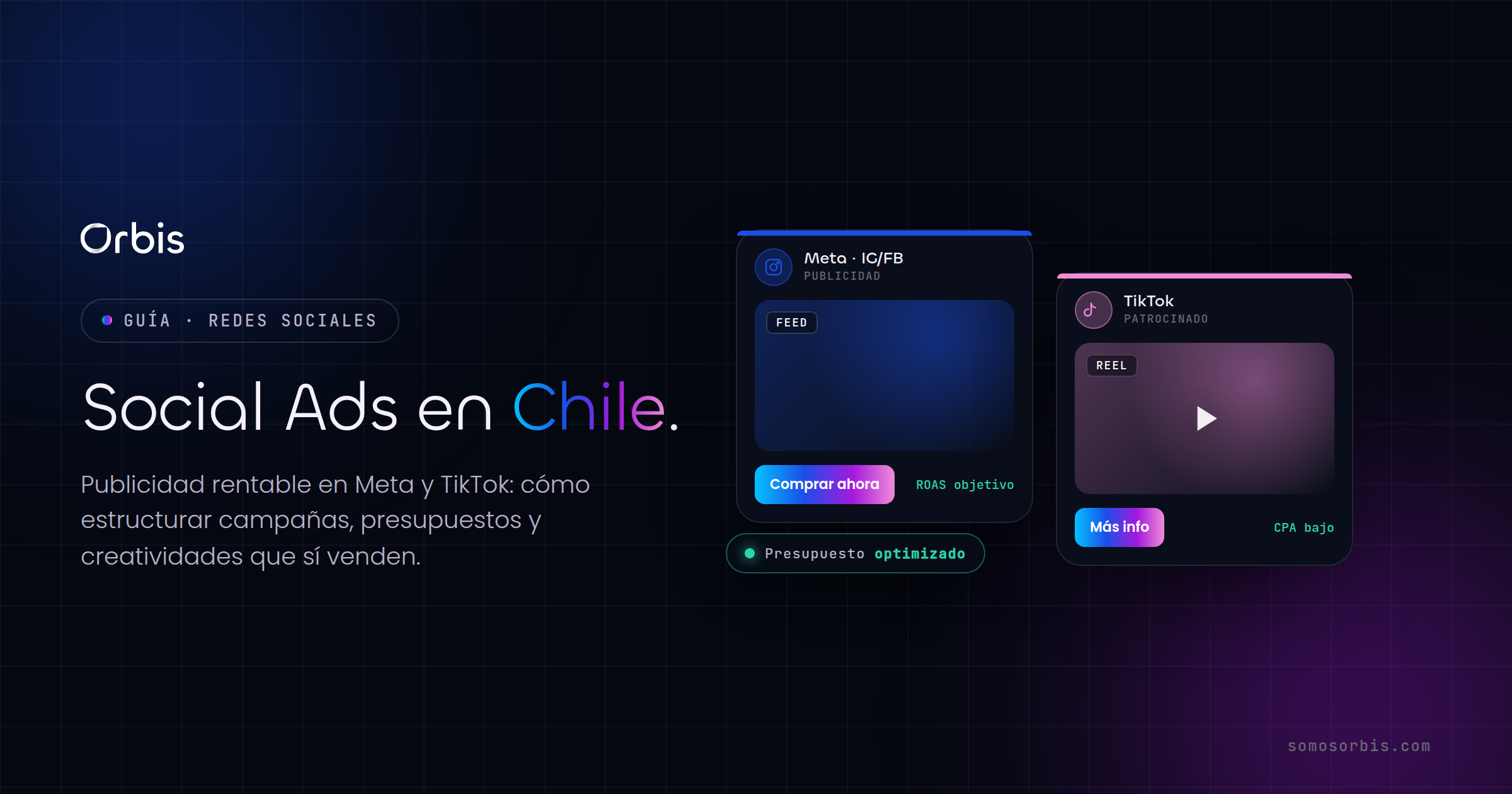 Guía de Social Ads en Chile: publicidad rentable en Meta, TikTok y más
