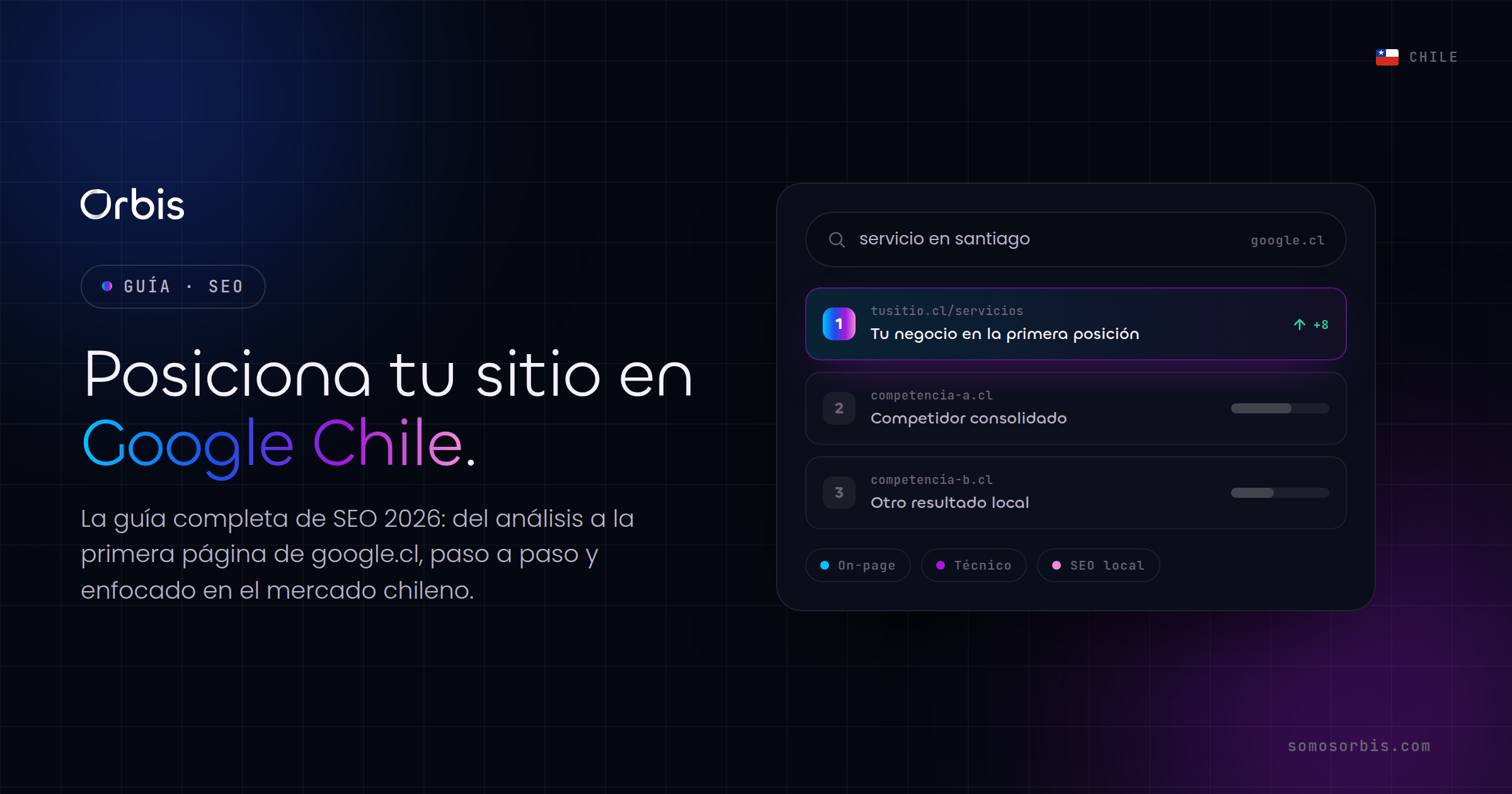 Guía completa de SEO en Chile: cómo posicionar tu sitio en Google 2026