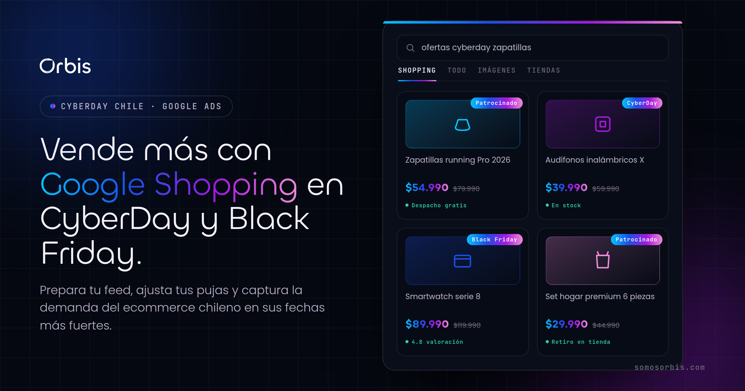 Google Shopping en Chile: vende más en CyberDay y Black Friday