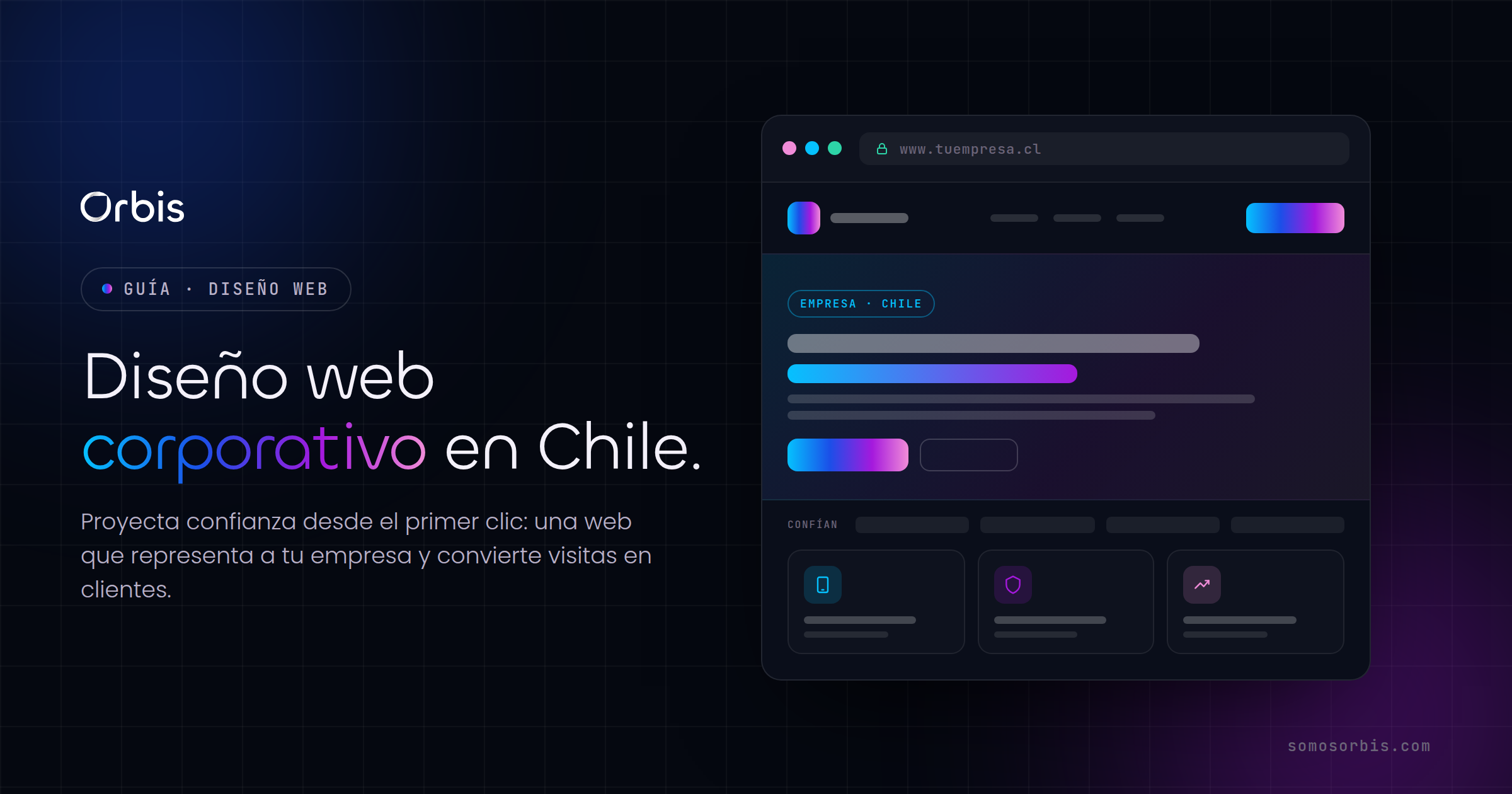 Diseño web corporativo en Chile: proyecta confianza desde el primer clic