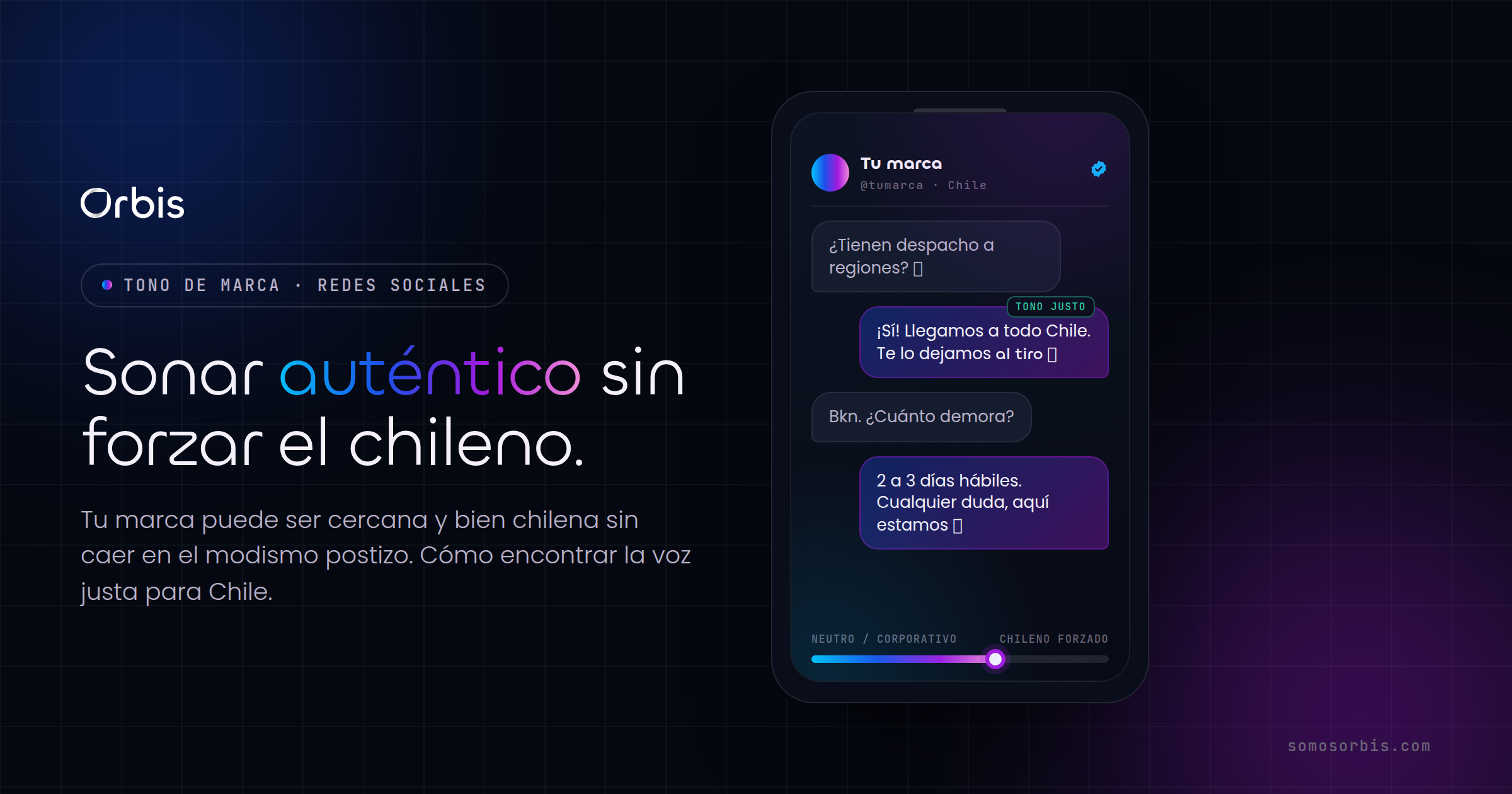 Tono y voz de marca en Chile: como sonar autentico sin forzar el chileno