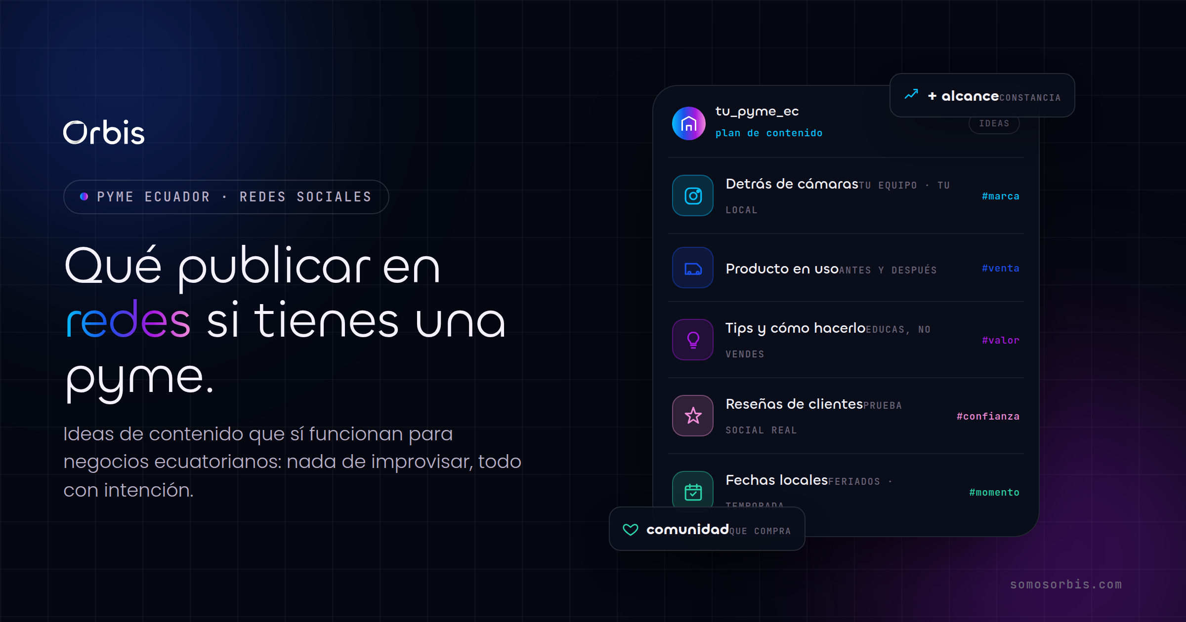 Qué publicar en redes sociales si tienes una pyme en Ecuador: ideas de contenido