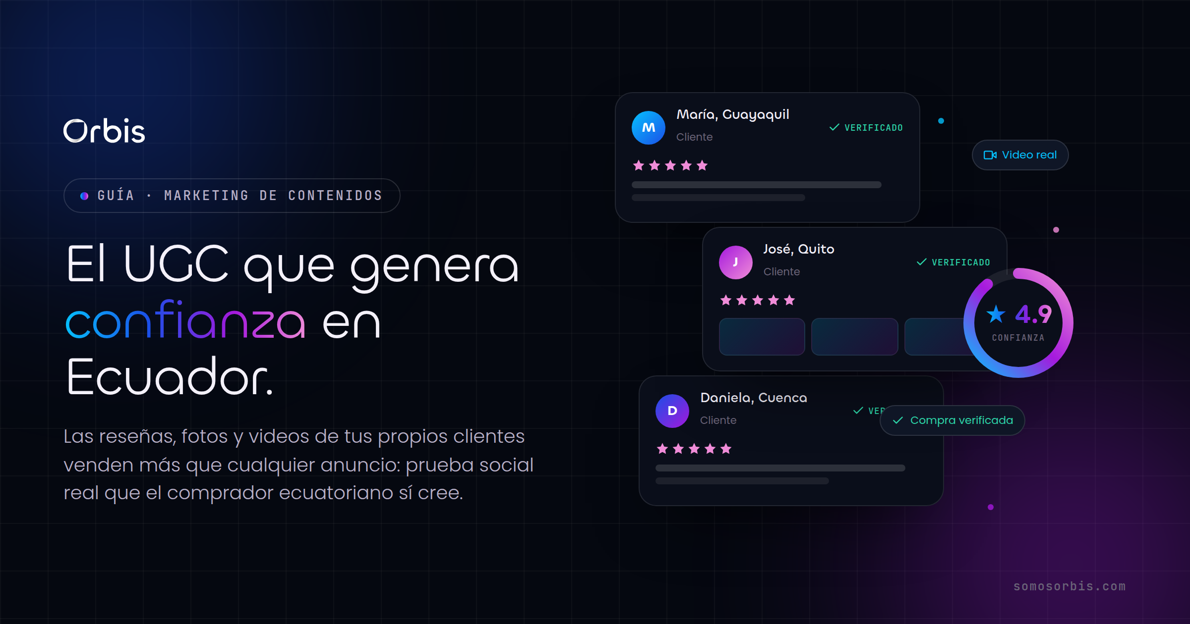 Contenido UGC en Ecuador: como el contenido de usuarios genera confianza y ventas