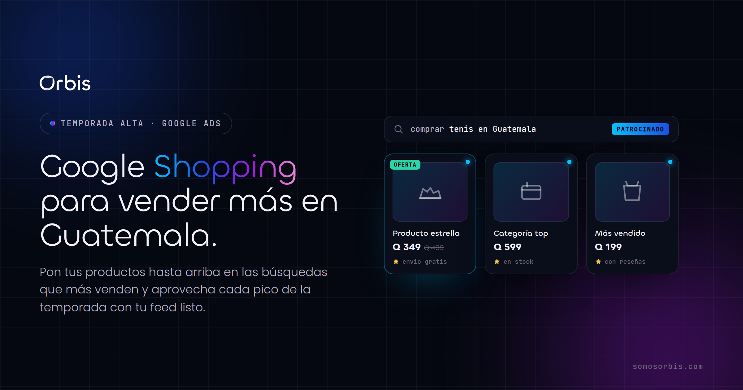 Google Shopping para ecommerce en Guatemala: vende más en temporada alta