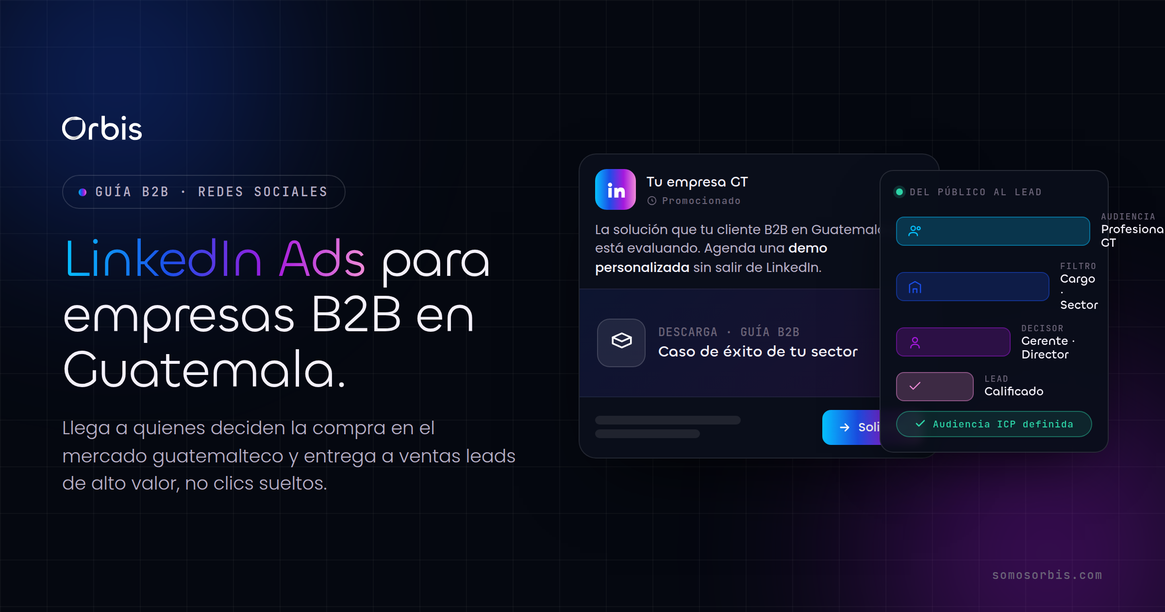 LinkedIn Ads para empresas B2B en Guatemala