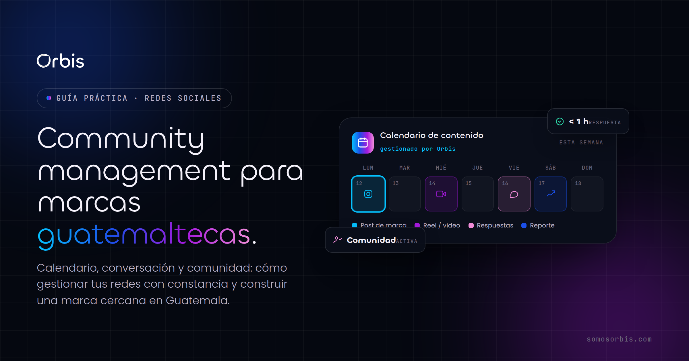 Community management para marcas guatemaltecas: guía práctica