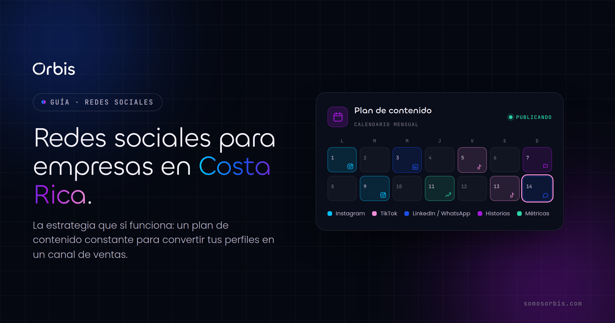 Guía de redes sociales para empresas en Costa Rica: estrategia que funciona