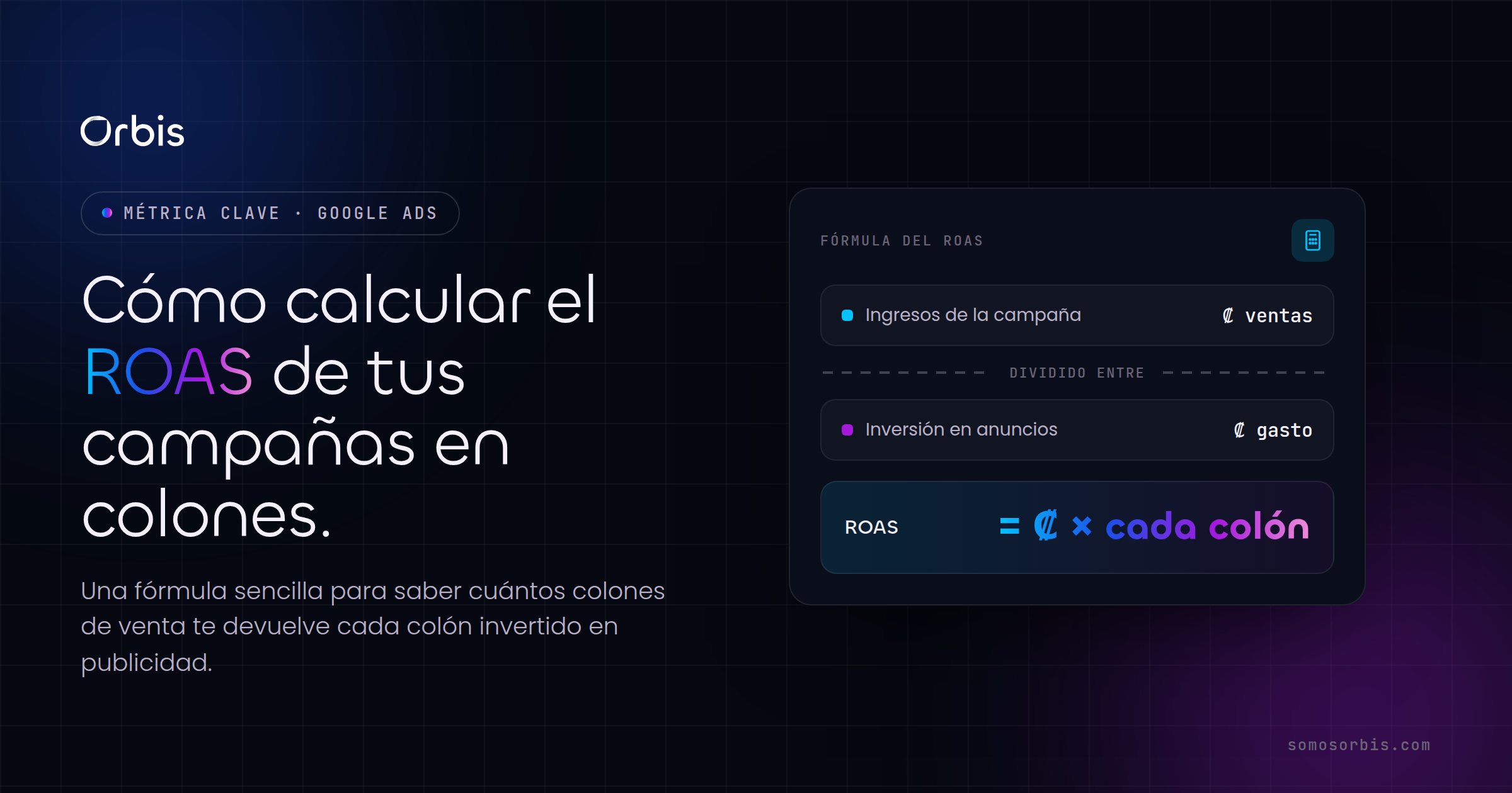 Cómo calcular el ROAS de tus campañas en colones (con ejemplos ticos)