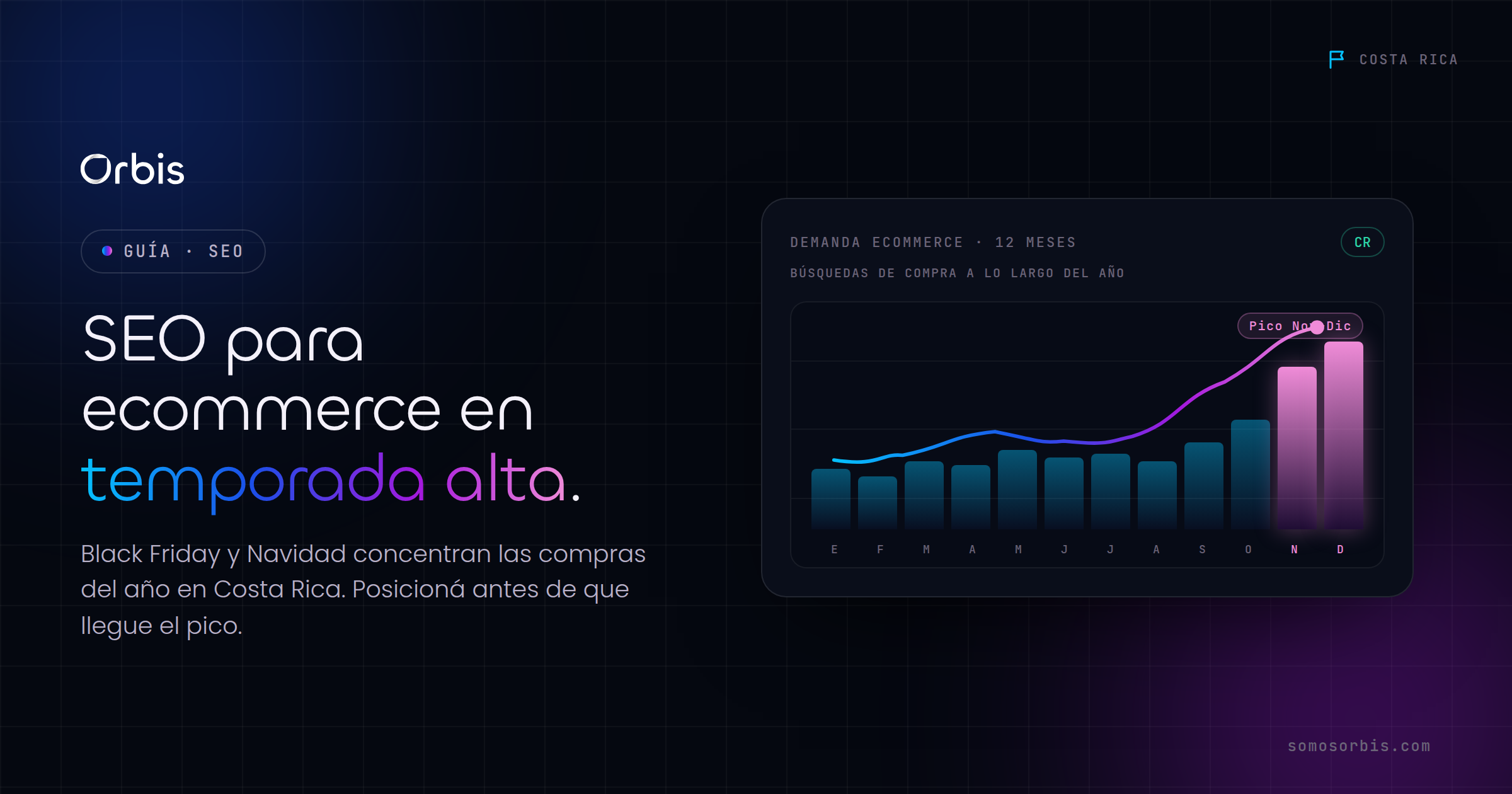 SEO para ecommerce en temporada alta: Black Friday y Navidad en Costa Rica