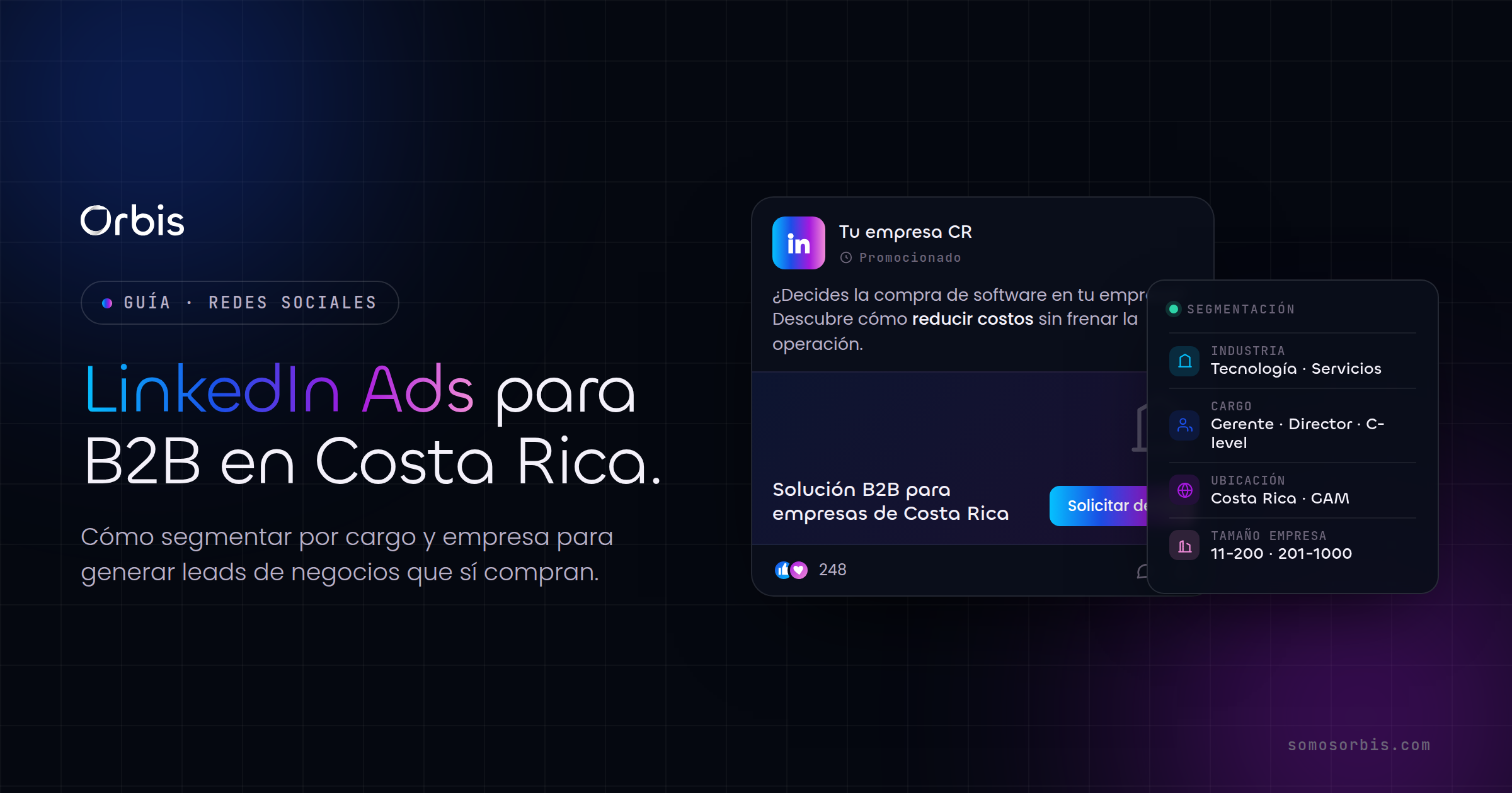LinkedIn Ads para B2B en Costa Rica: cómo generar leads de empresas