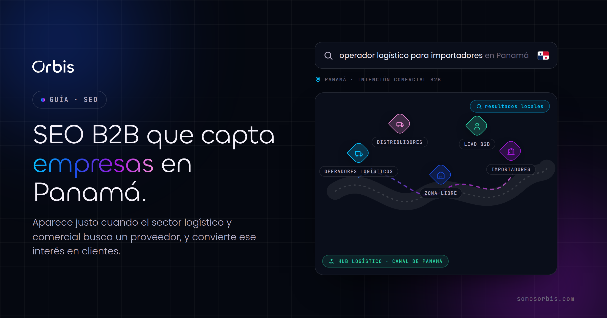 SEO B2B en Panama: capta empresas del sector logistico y comercial