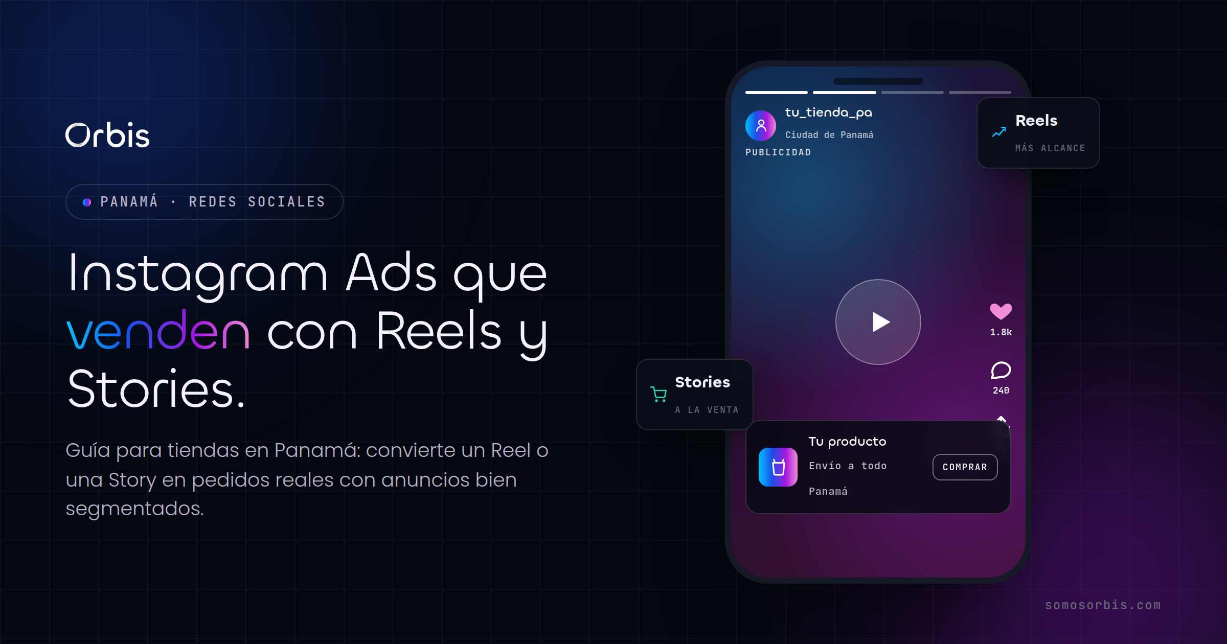 Instagram Ads en Panama: vende productos con Reels y Stories