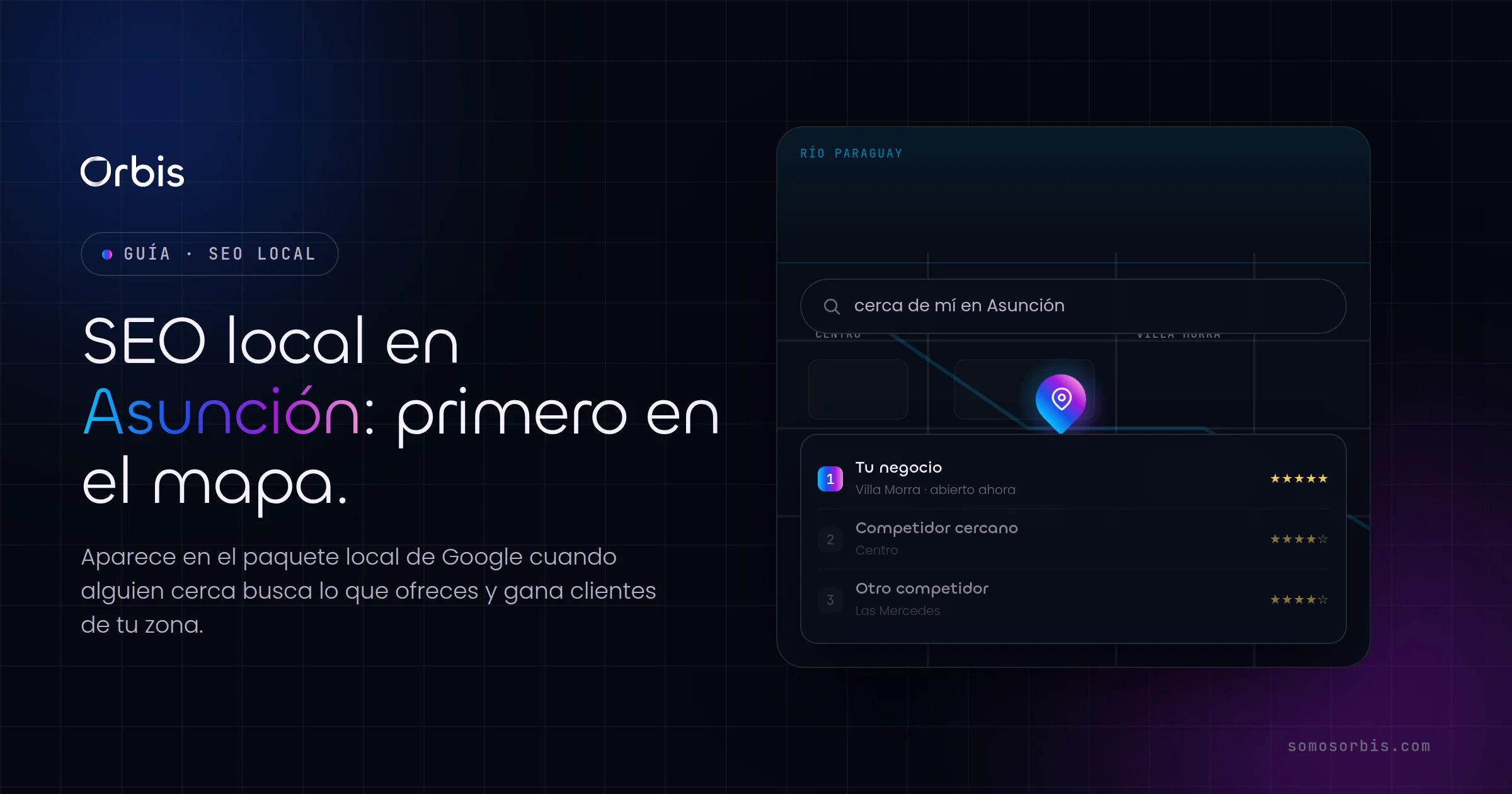 SEO local en Asuncion: como aparecer primero en el mapa de Google