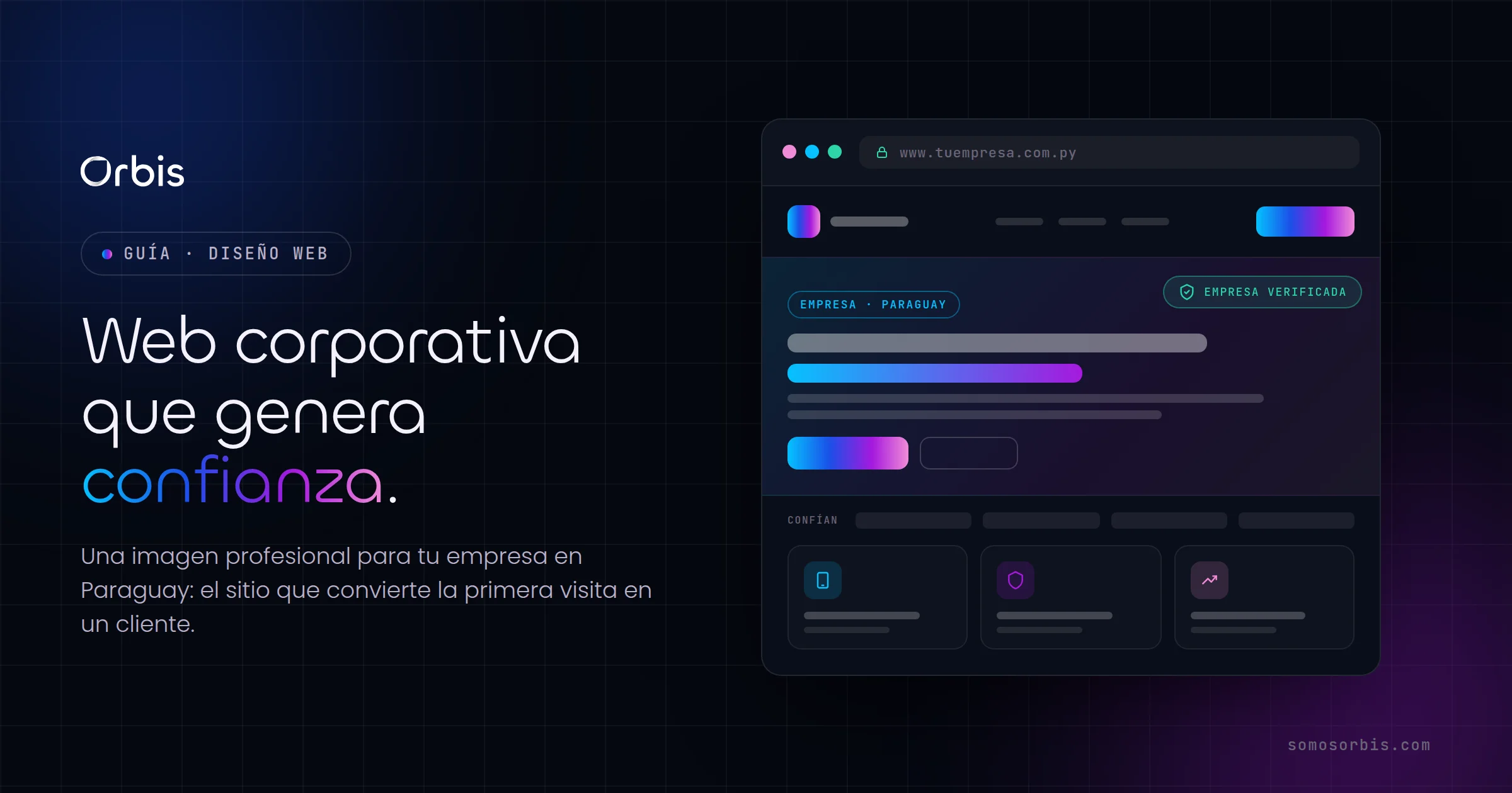 Web corporativa para empresas en Paraguay: imagen profesional que genera confianza