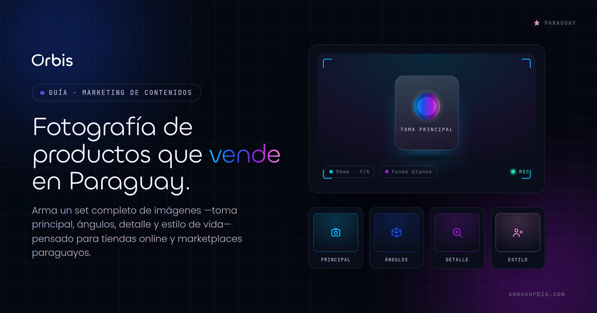Fotografia comercial de productos en Paraguay: imagenes que aumentan tus ventas