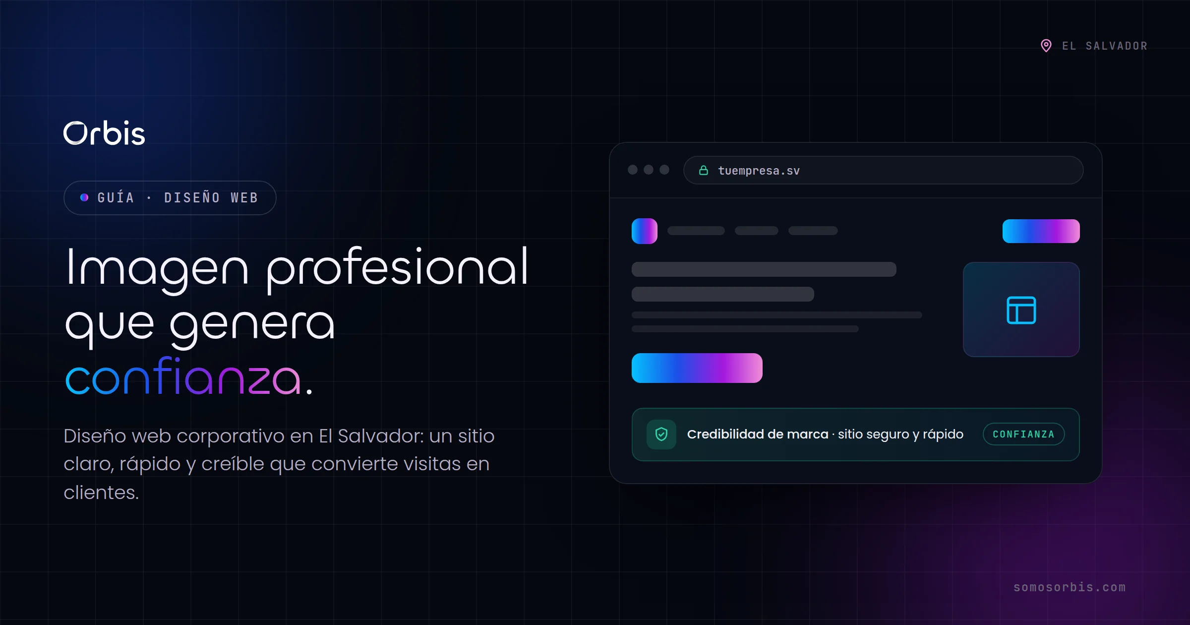 Diseño web corporativo en El Salvador: imagen profesional que genera confianza
