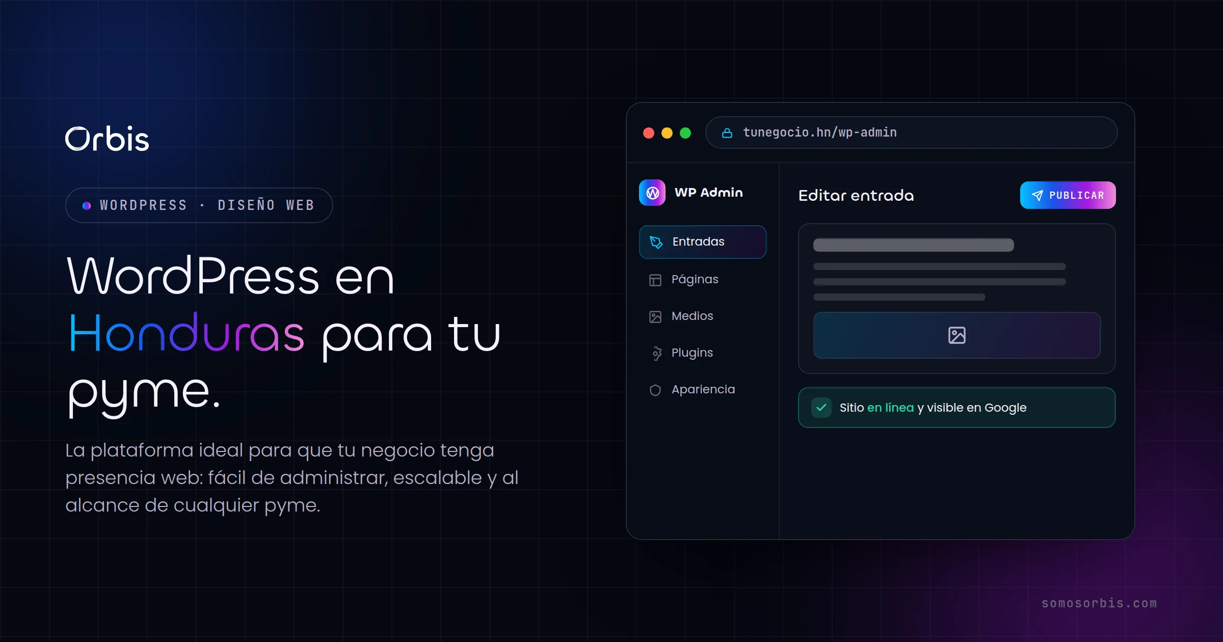WordPress en Honduras: la plataforma ideal para que las pymes tengan presencia web