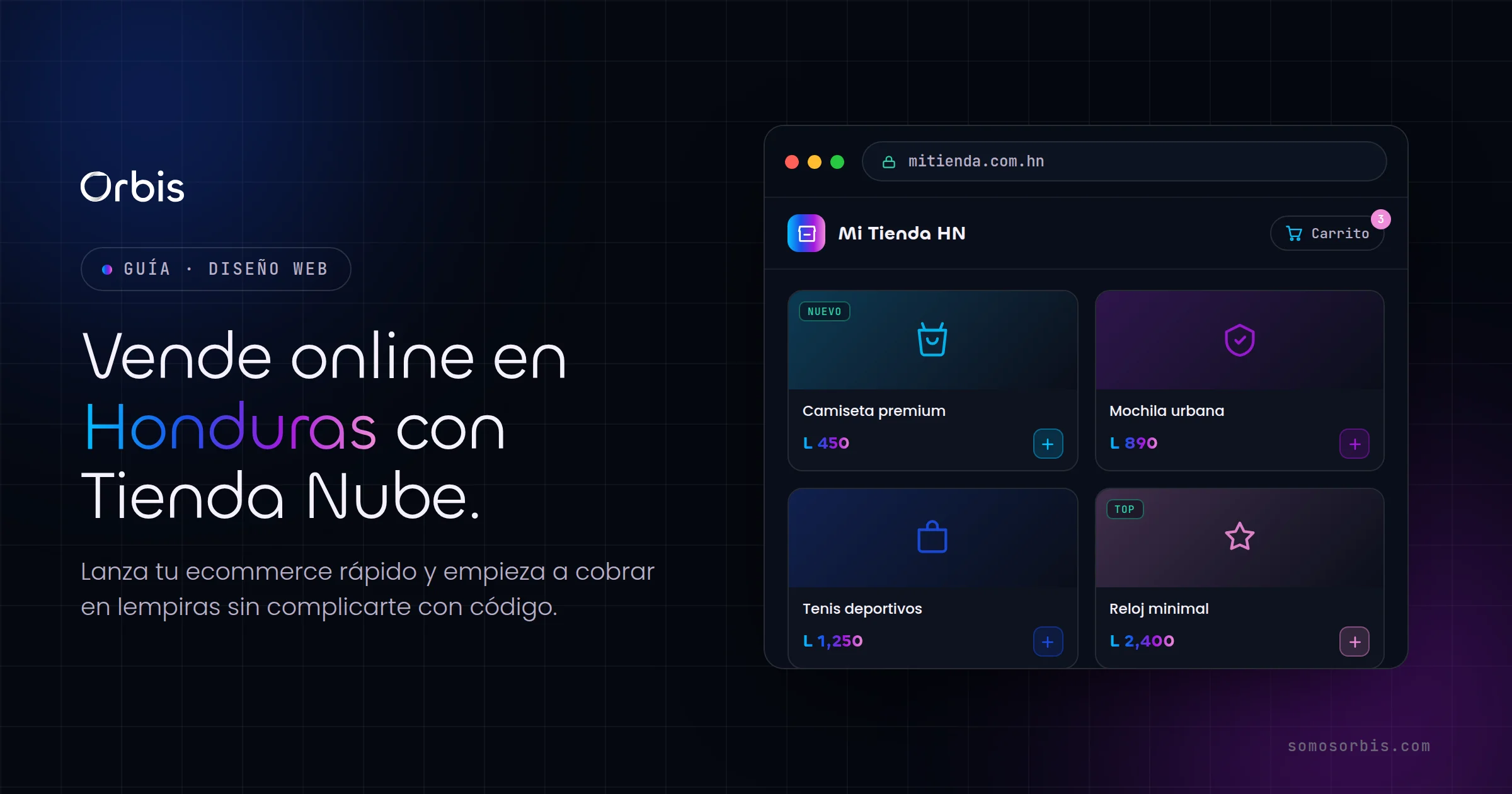 Tienda Nube en Honduras: cómo lanzar tu ecommerce rápido y vender en lempiras