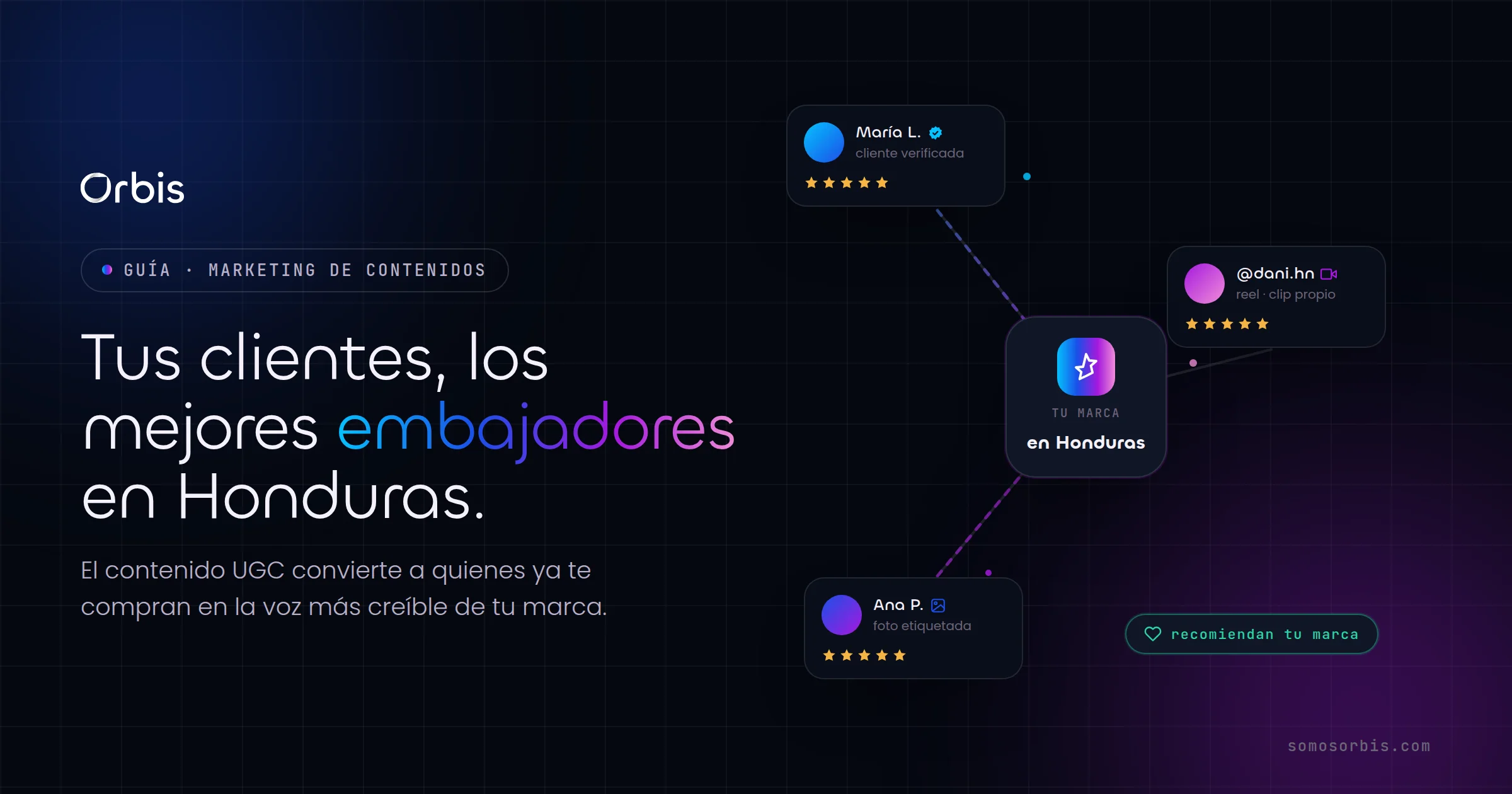 Contenido UGC en Honduras: convierte a tus clientes en los mejores embajadores de tu marca