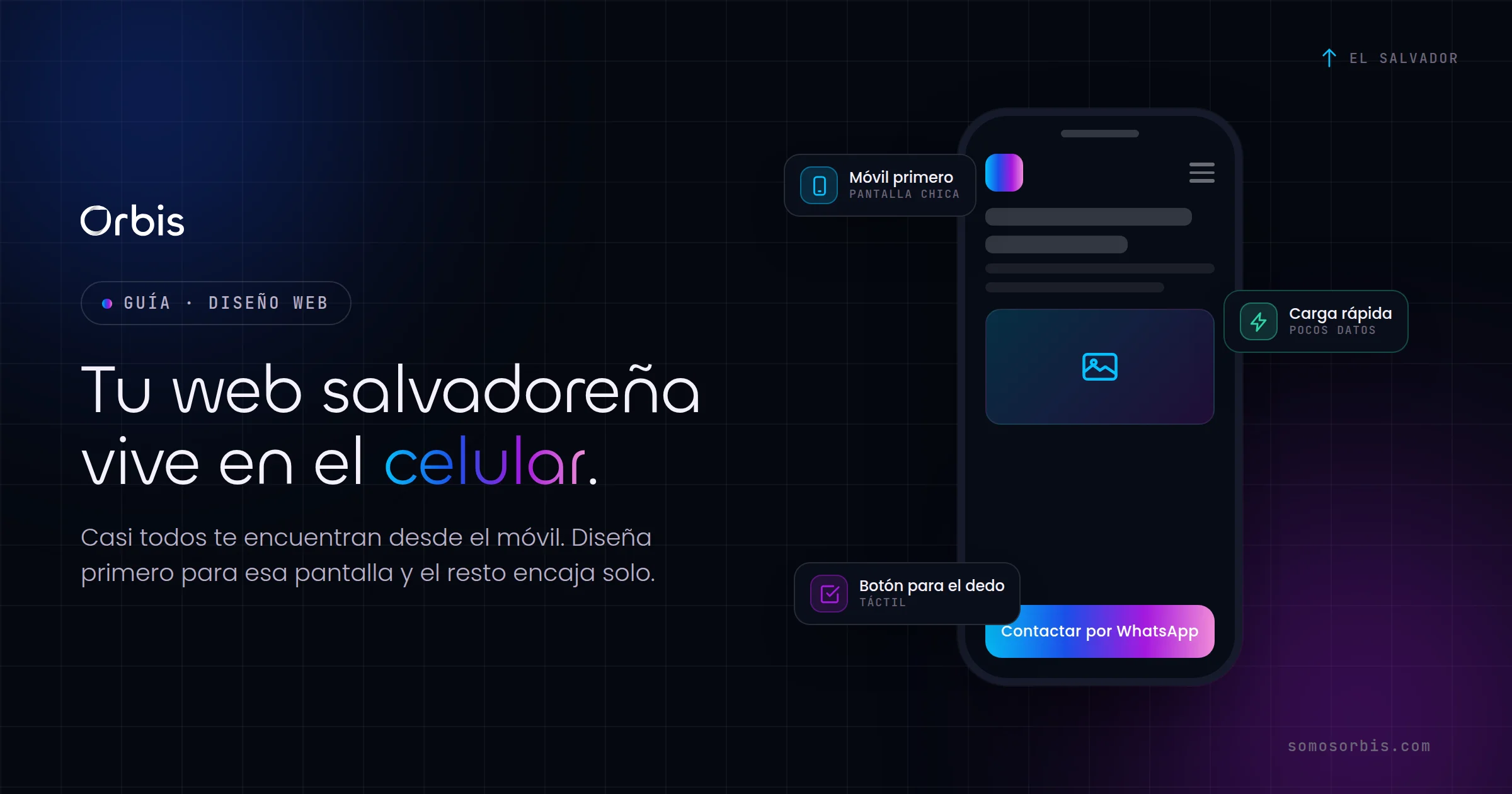 Por que tu web en El Salvador debe ser mobile-first