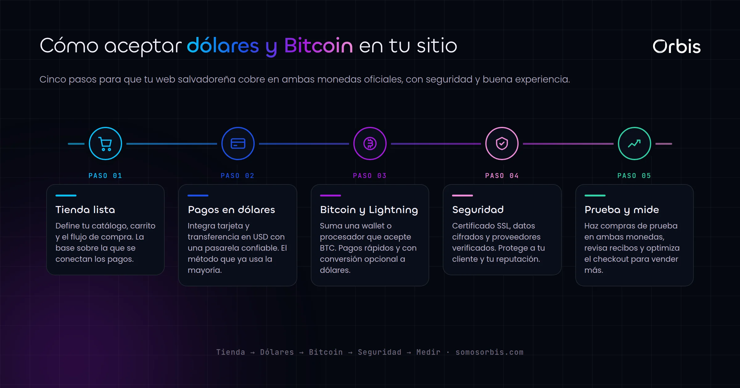 Pagos en línea en El Salvador: dólares y Bitcoin en tu sitio web