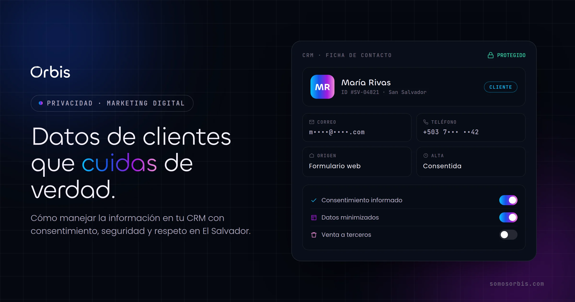 Manejo responsable de datos de clientes en tu CRM en El Salvador