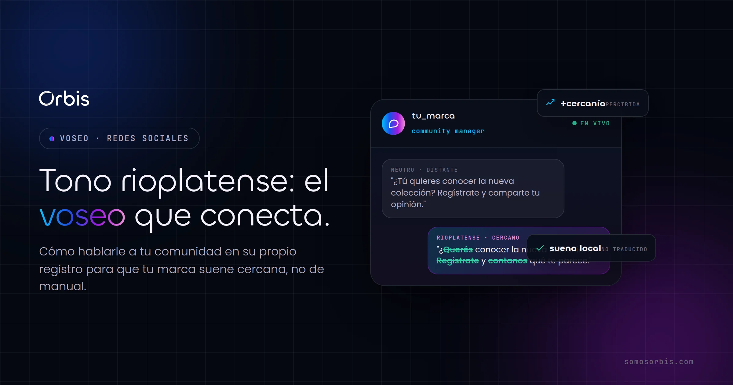 Tono rioplatense en redes: como usar el voseo para que tu marca conecte