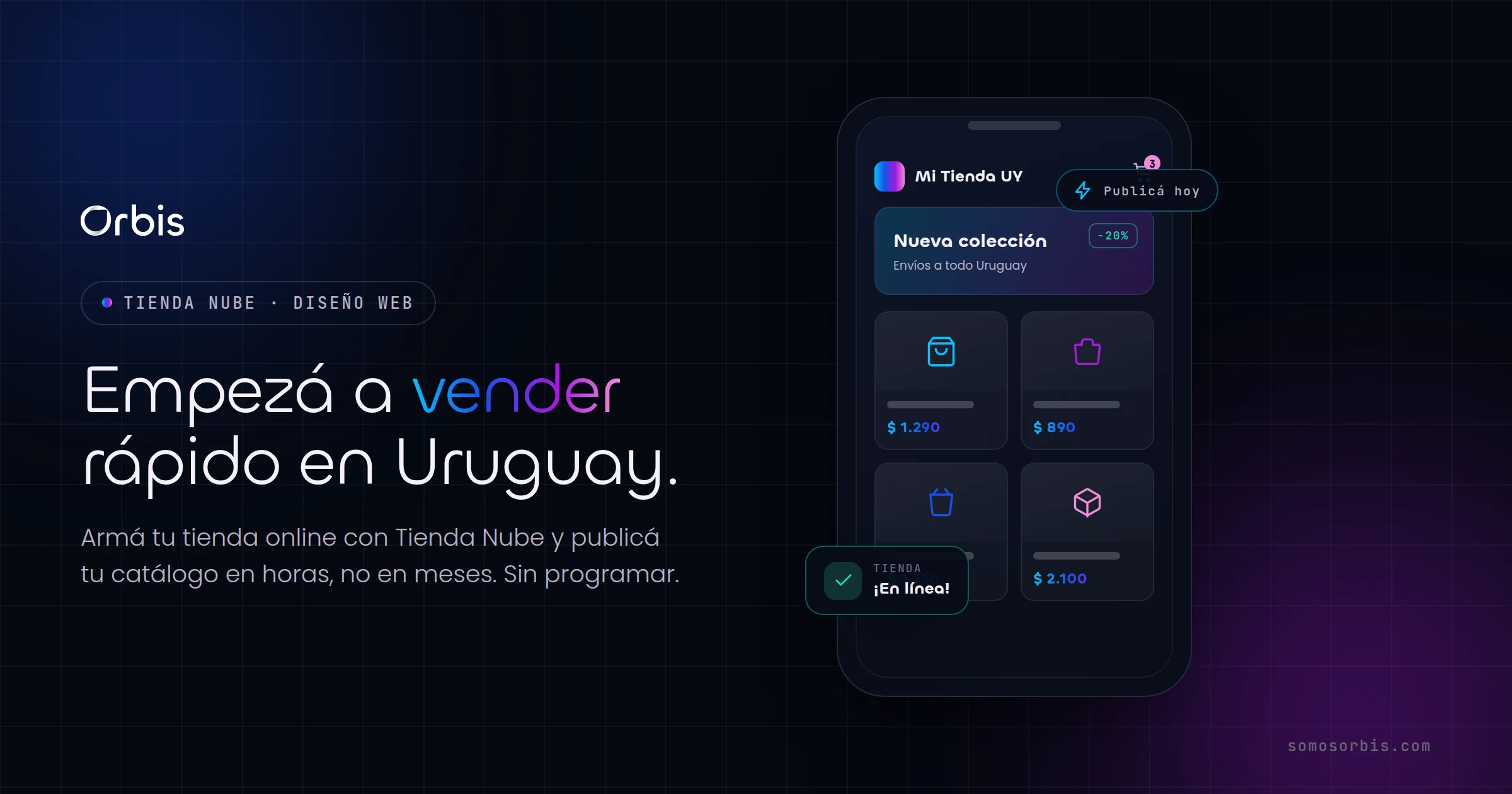 Tienda Nube en Uruguay: cómo empezar a vender rápido online