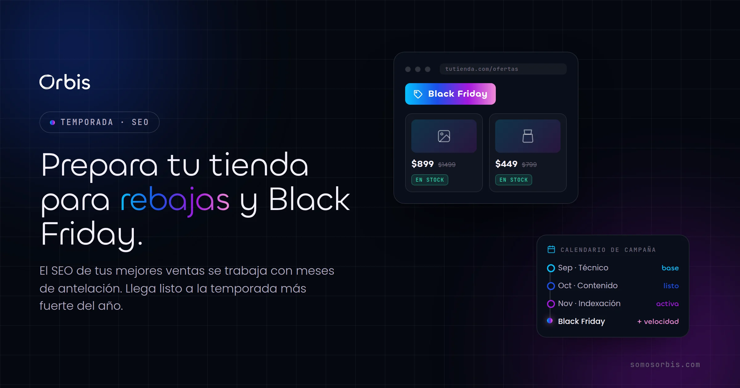 SEO para ecommerce: prepara tu tienda para rebajas y Black Friday