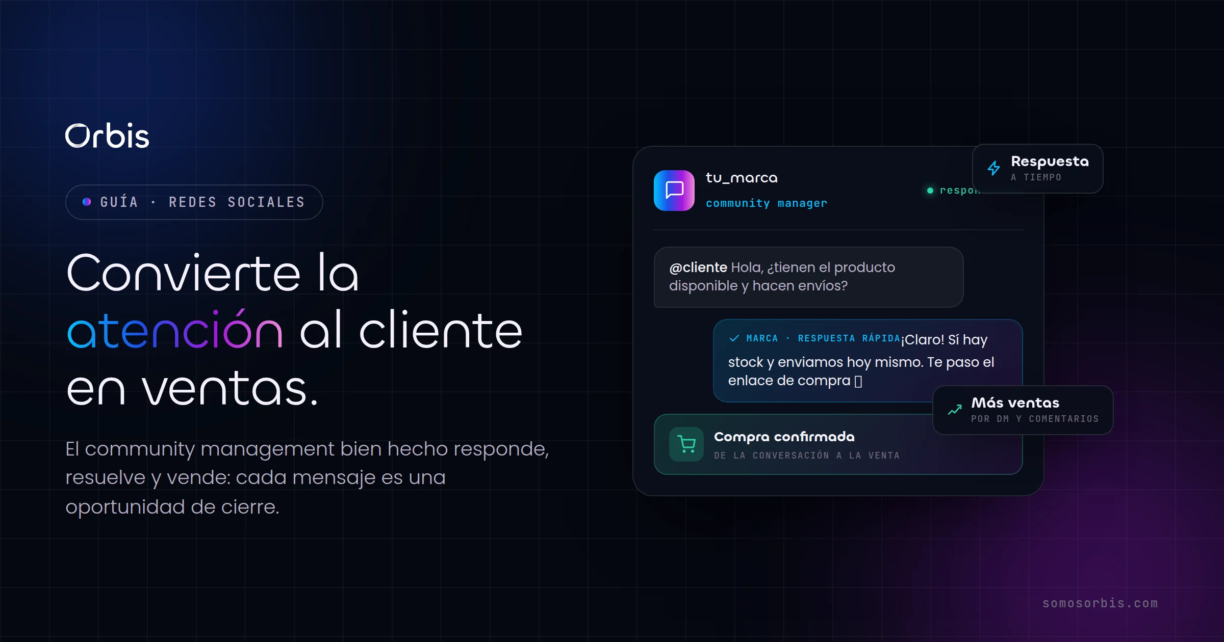 Community management: convierte la atención al cliente en ventas