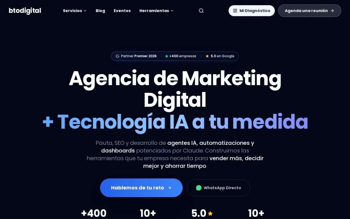 Sitio web de BTO Digital